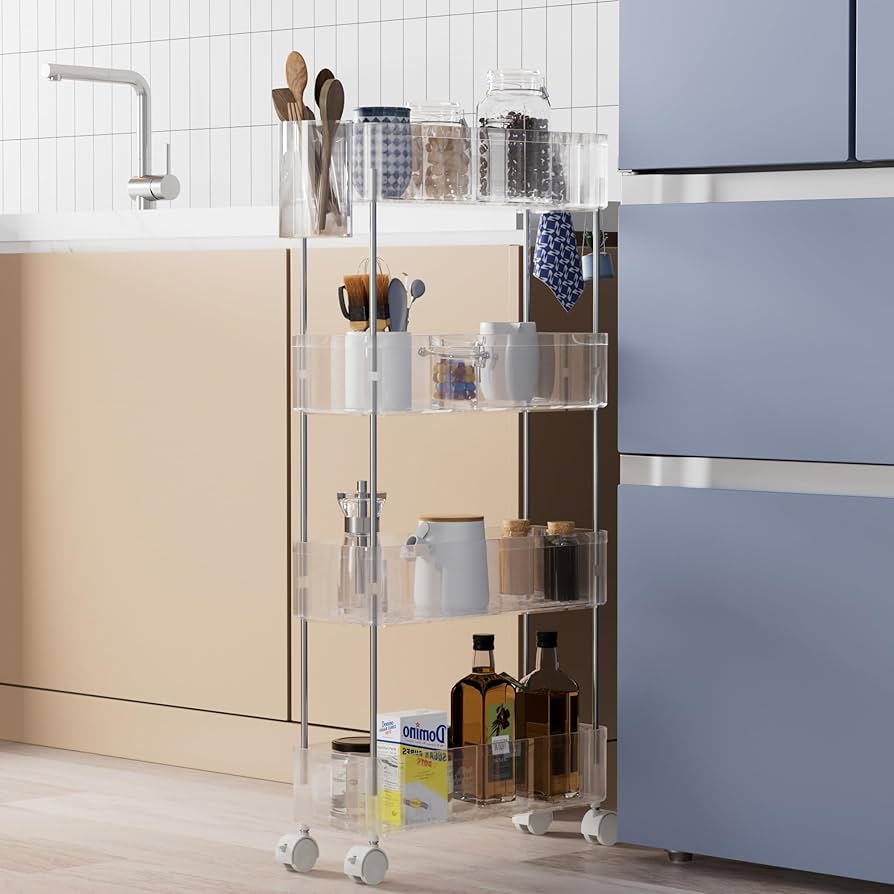 おすすめ ☆スタイリッシュで機能的 使い勝手の4段収納 棚 耐久性抜群 おすすめ ☆スタイリッシュで機能的 使い勝手の4段収納 棚 耐久性抜群