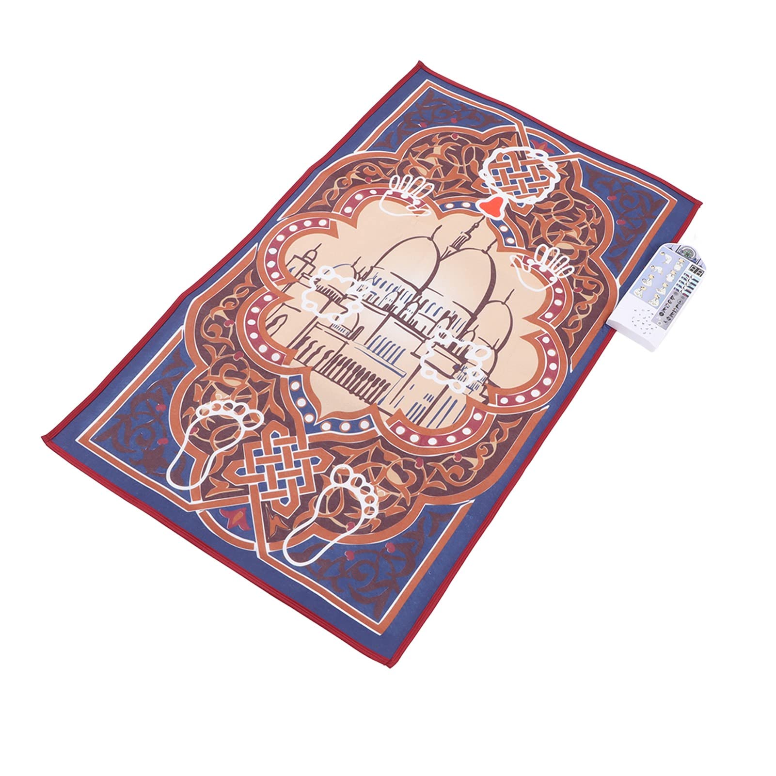 Jiawu Tapis de Prière Musulman Interactif Électronique, Sensible au Toucher, D'enseignement Intelligent pour la Prière Éducative Islamique (F1)