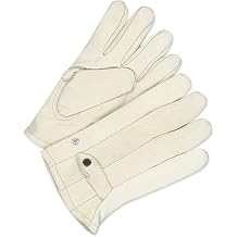 BDG 20-1-981-10 Leather Roper Glove with Snap, Medium