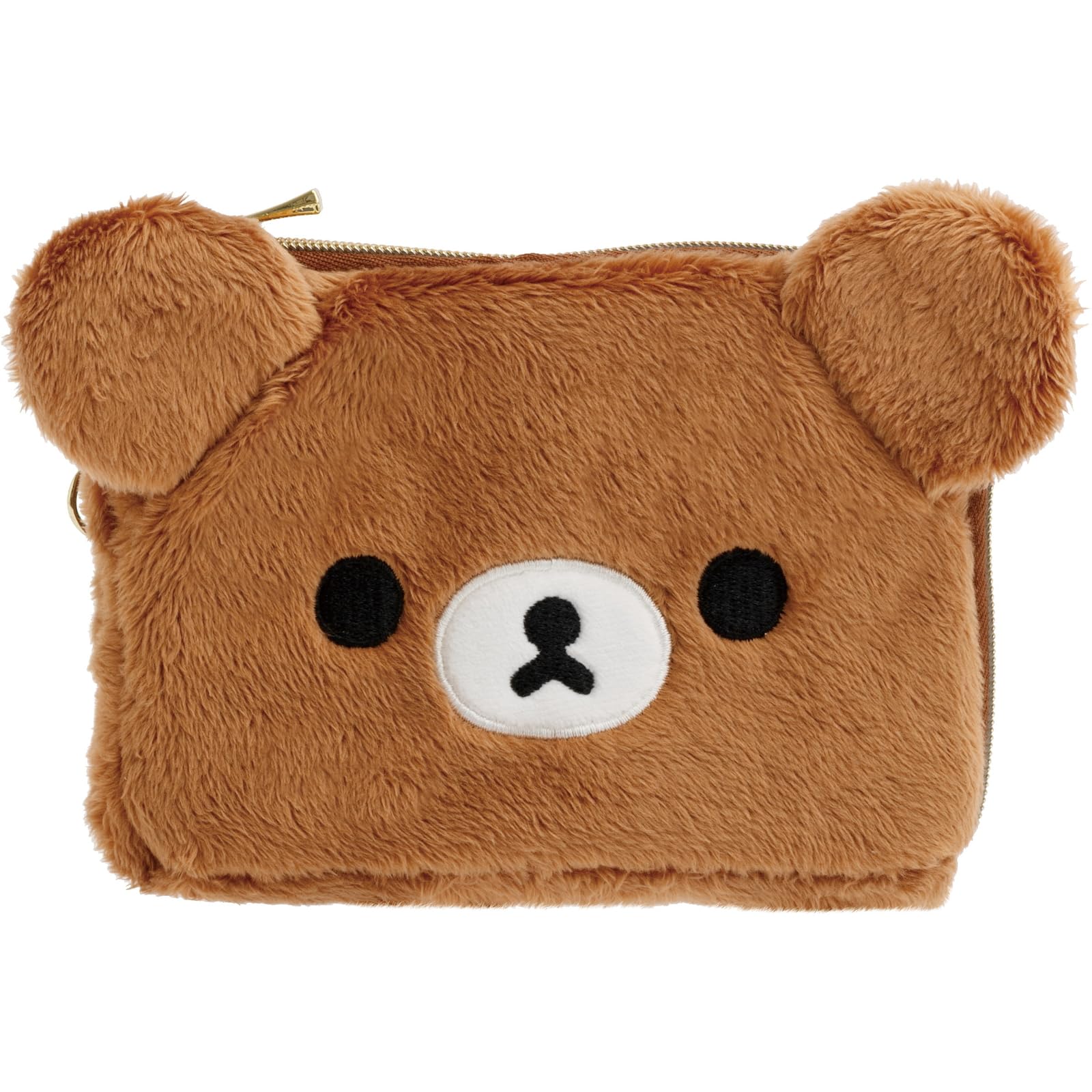 San-X Rilakkuma PB72204 Plush Pass Case Chairoikoguma PB72204 H 110 x W 150 x D 40 mm : Toys & Games