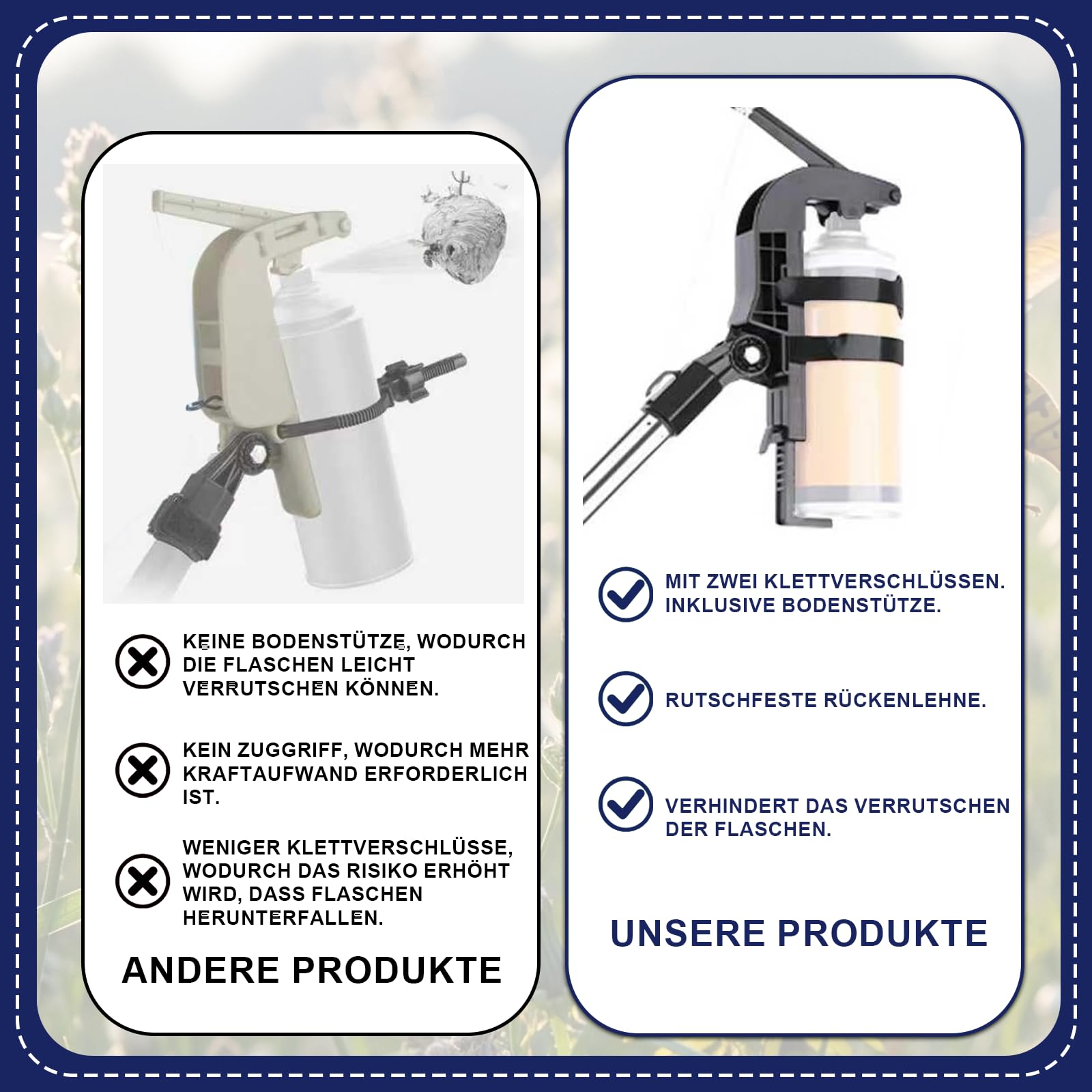 4 m Sprühdosen Verlängerung Adapter, Teleskopstange Thread 3/4", Sprühdosenverlängerung, Einstellbarer Winkel Sprühstange Für Wespenschaum/Wespen Power Spray Insektizid nicht enthalten.