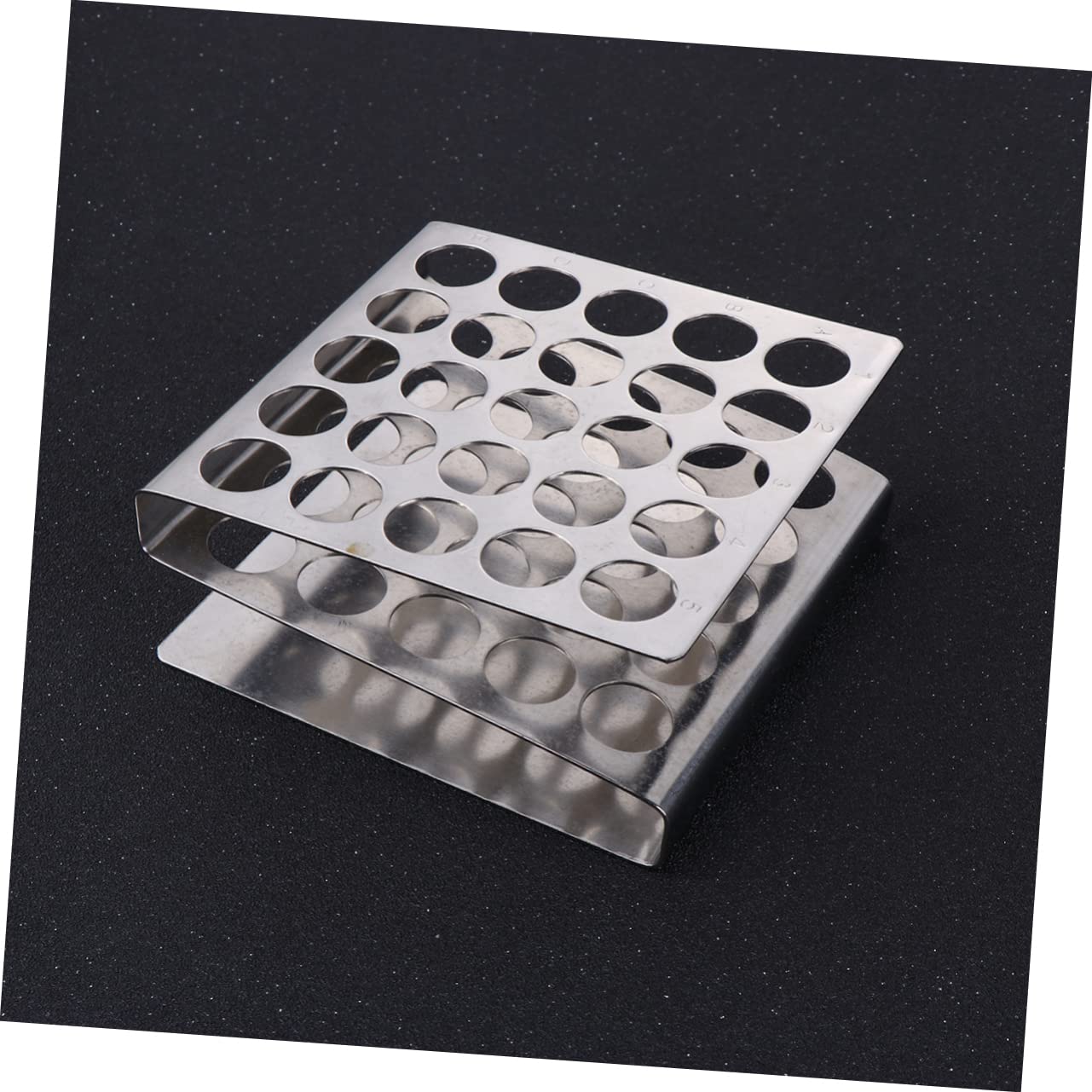 PartyKindom Titolare 3 Pezzi 25 supporto per provette da laboratorio chimica del portaprovette forniture per laboratori scolastici supporto per tubi di prova di legno provetta vassoio