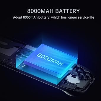 AYN Odin 2 Portal Pro Handheld Game Console: 7 Inch 120Hz OLED, Snapdragon 8 Gen 2, 12GB RAM, 512GB Storage, Android 13, 8000mAh, Retro & Modern Gaming