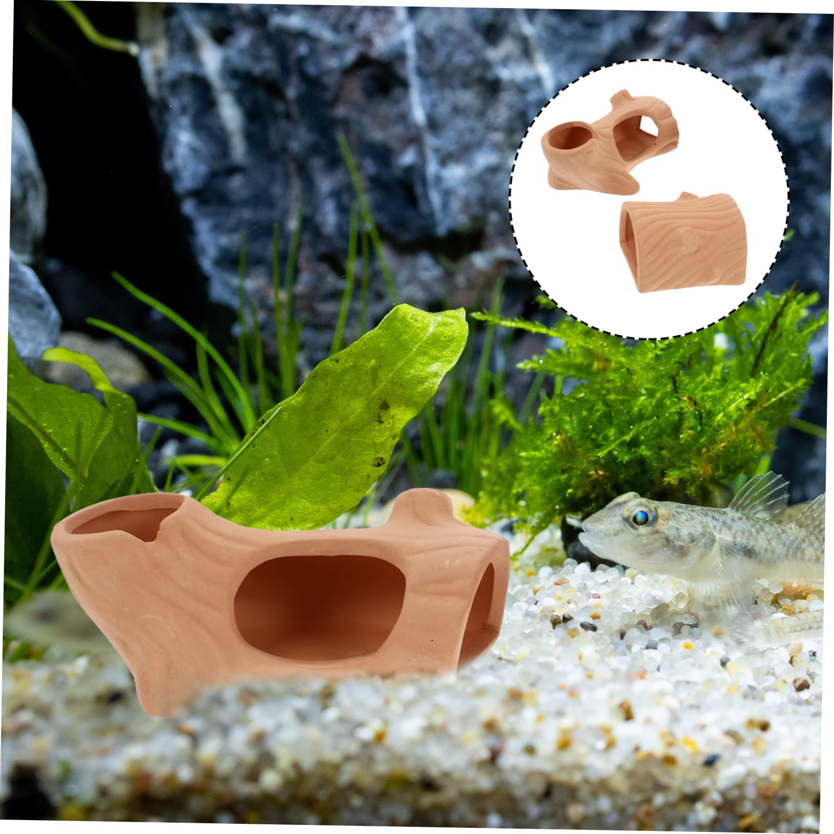 Toddmomy 6stücke Aquarium Versteck Höhle Keramische Dekoration Für Fische Und Garnelen Für Zucht Rückzugsort Im Wasserbecken Langlebig Und Attraktiv
