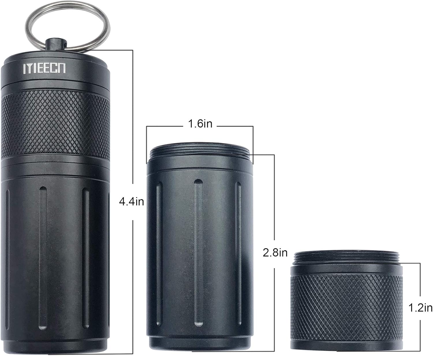 Meecn Two layer Aluminum Waterproof Storage Image