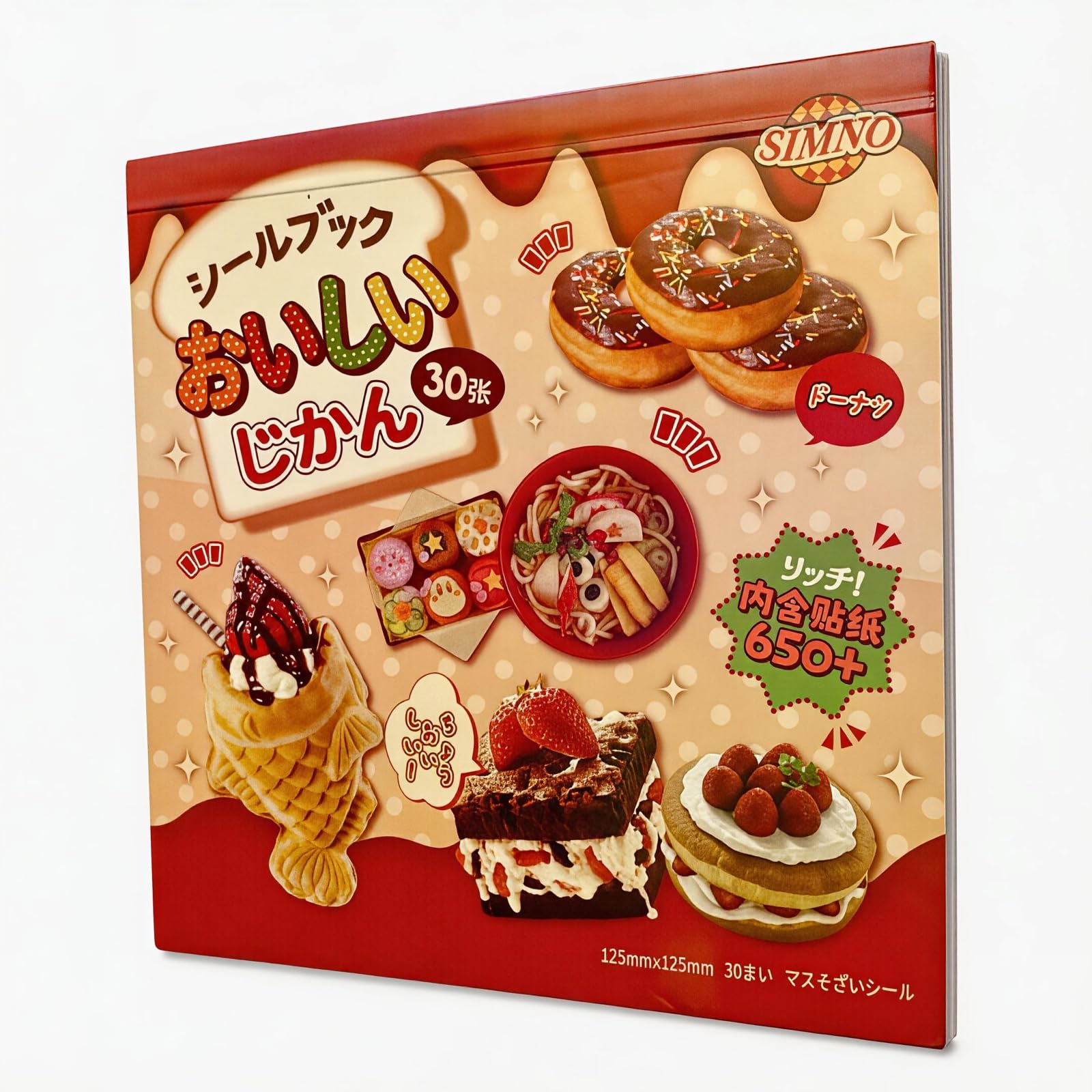 Stickers japonais étanches pour scrapbooking sans déchirure ni perte de couleur