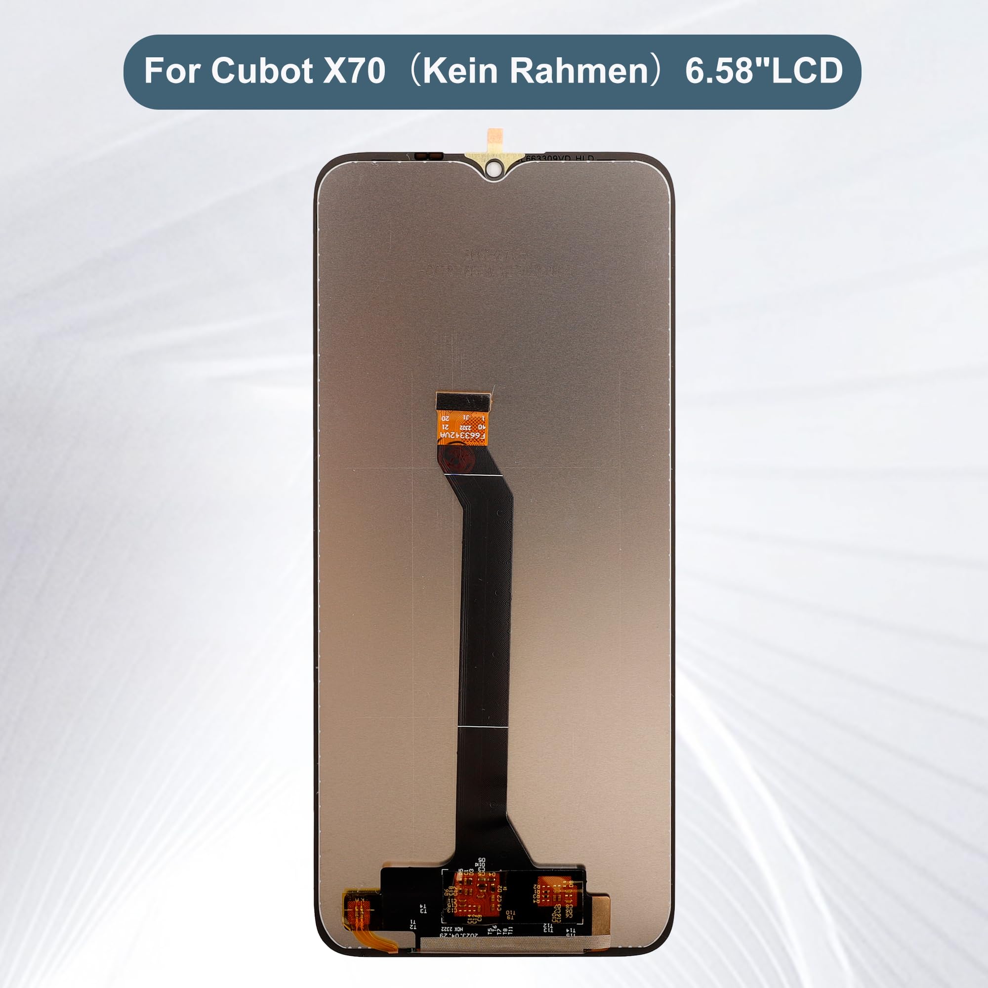 Display Touch Screen Per Cubot X70 - Sostituzione LCD Con Strumenti Inclusi - Foto 11