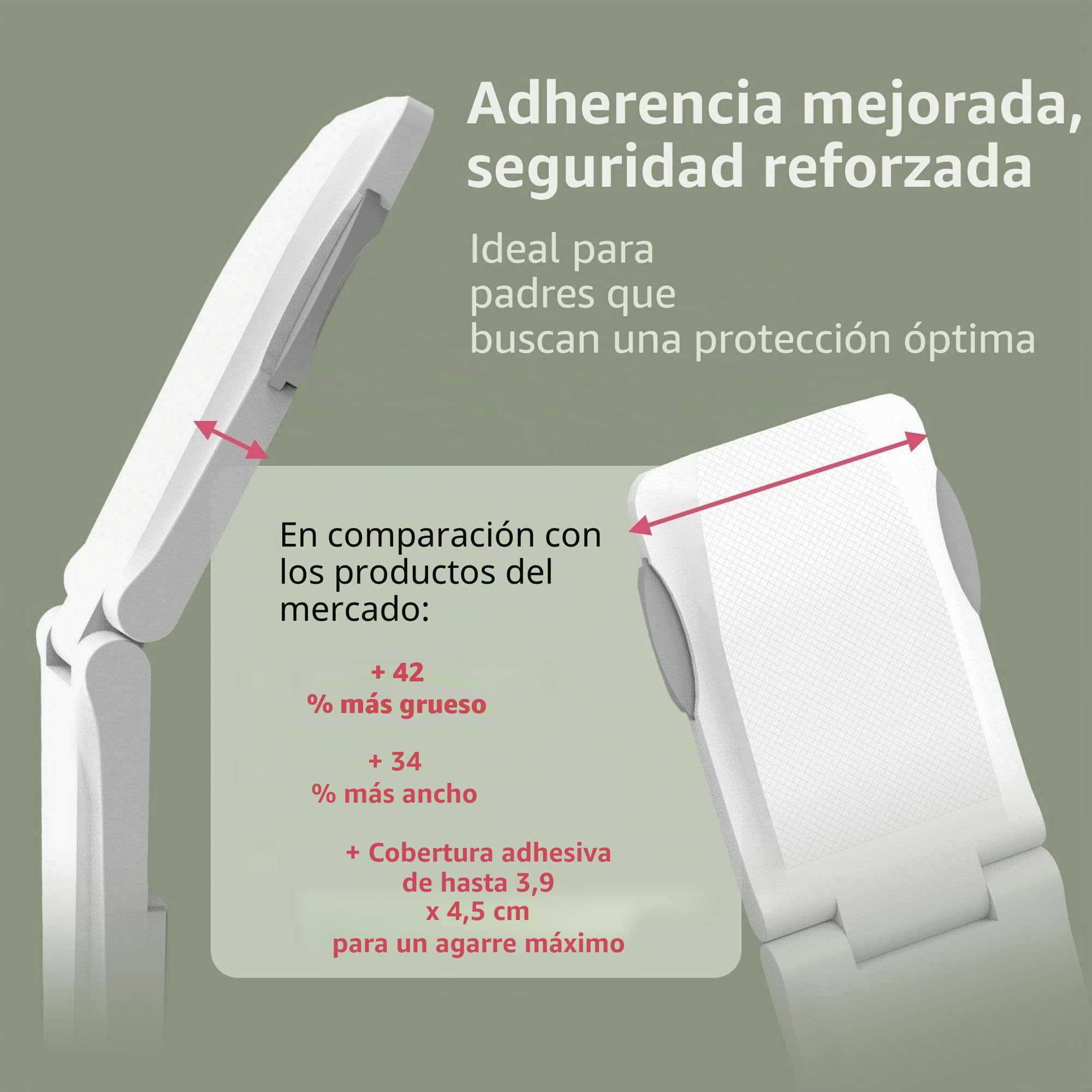 Moonybaby 4 pzas Cierre Seguridad Cajones Bebe, Cerraduras Seguridad para Armarios, Wc, Cocinas, Puertas y Ventanas, Seguridad Puertas Niños, No Se Necesita Usar Taladros (Cupboard)