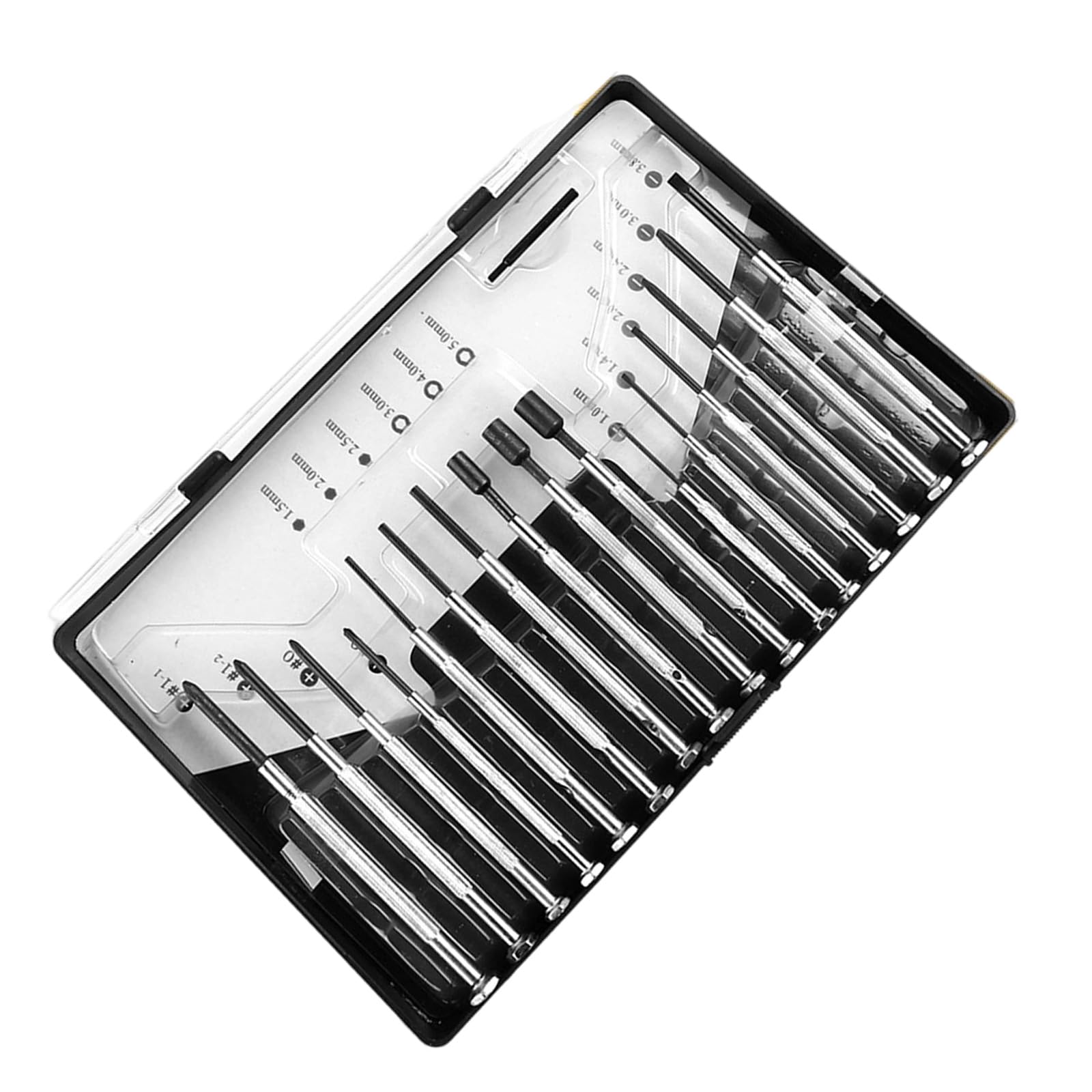 Shinlhua 16 Piece Set Compactly Screwdriver Set With Ergonomic Handle Carbon Steel Bit For Watch Repair Phones Maintenance Tool Multifunctional