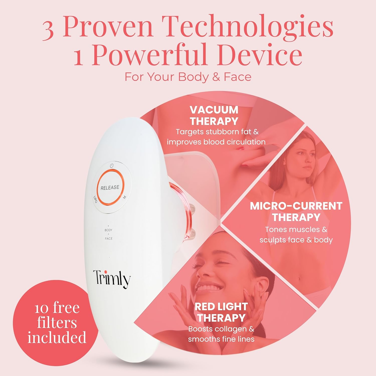 3-In-1 Adjustable Body Sculpting Machine-Cellulite Remover F...