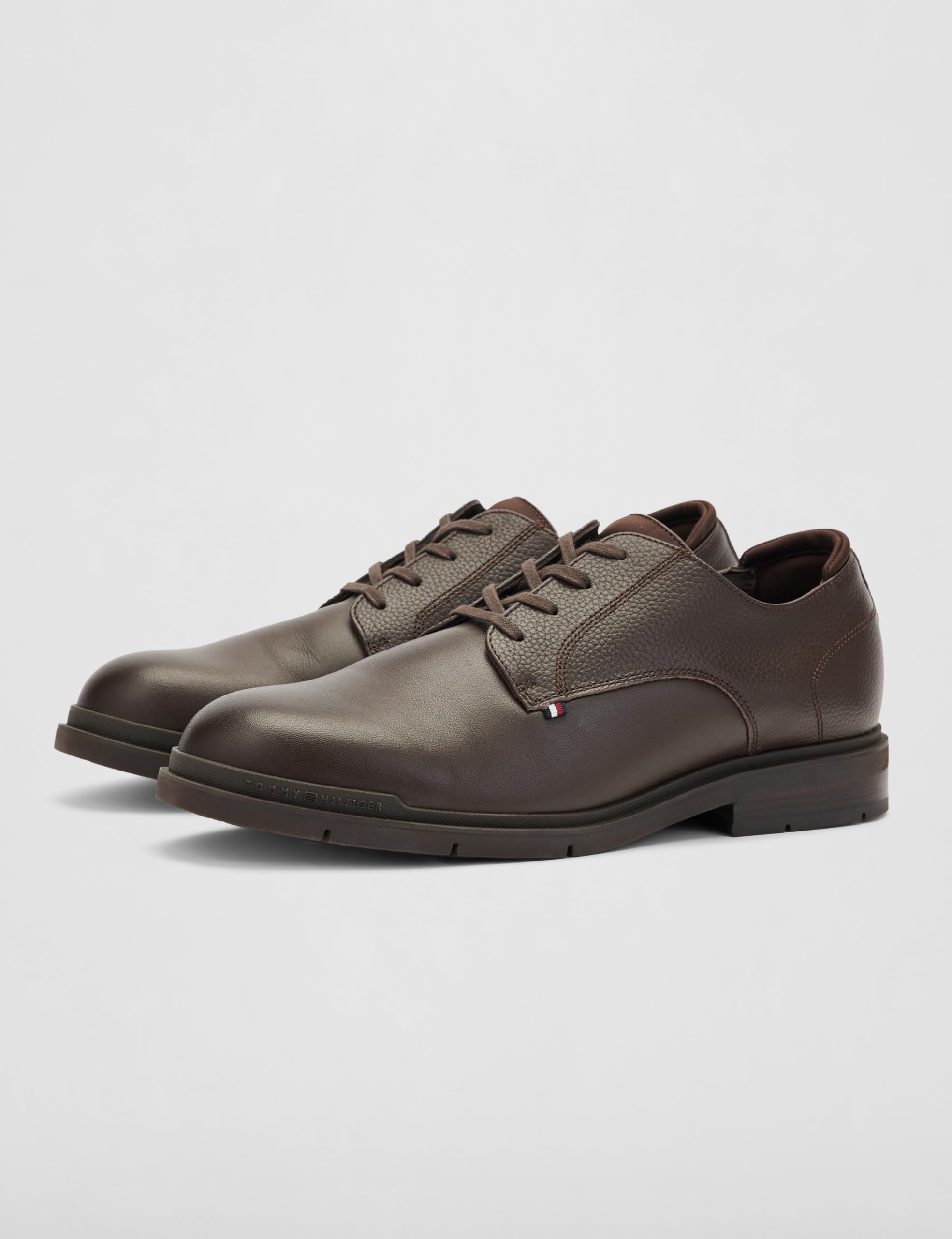 Tommy Hilfiger Calzado Derby Hombre Flexible Leather de Piel Granulada