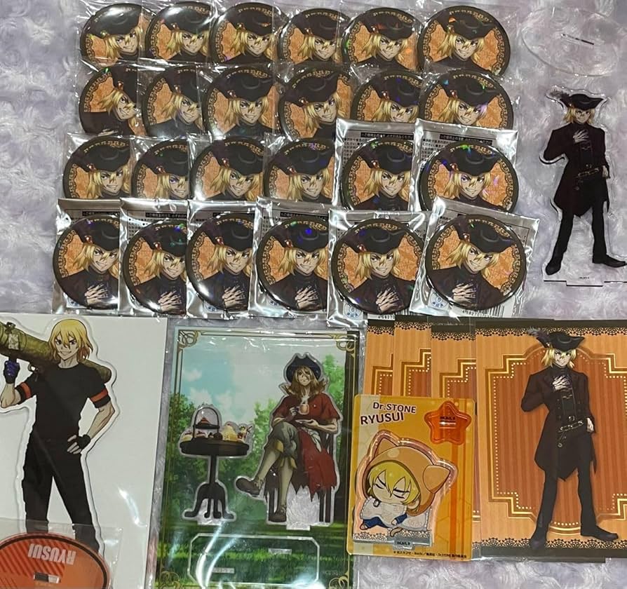 龍水 Dr.STONE まとめ売り Amazon.co.jp: Dr.stone 七海龍水 グッズ まとめ売り : おもちゃ