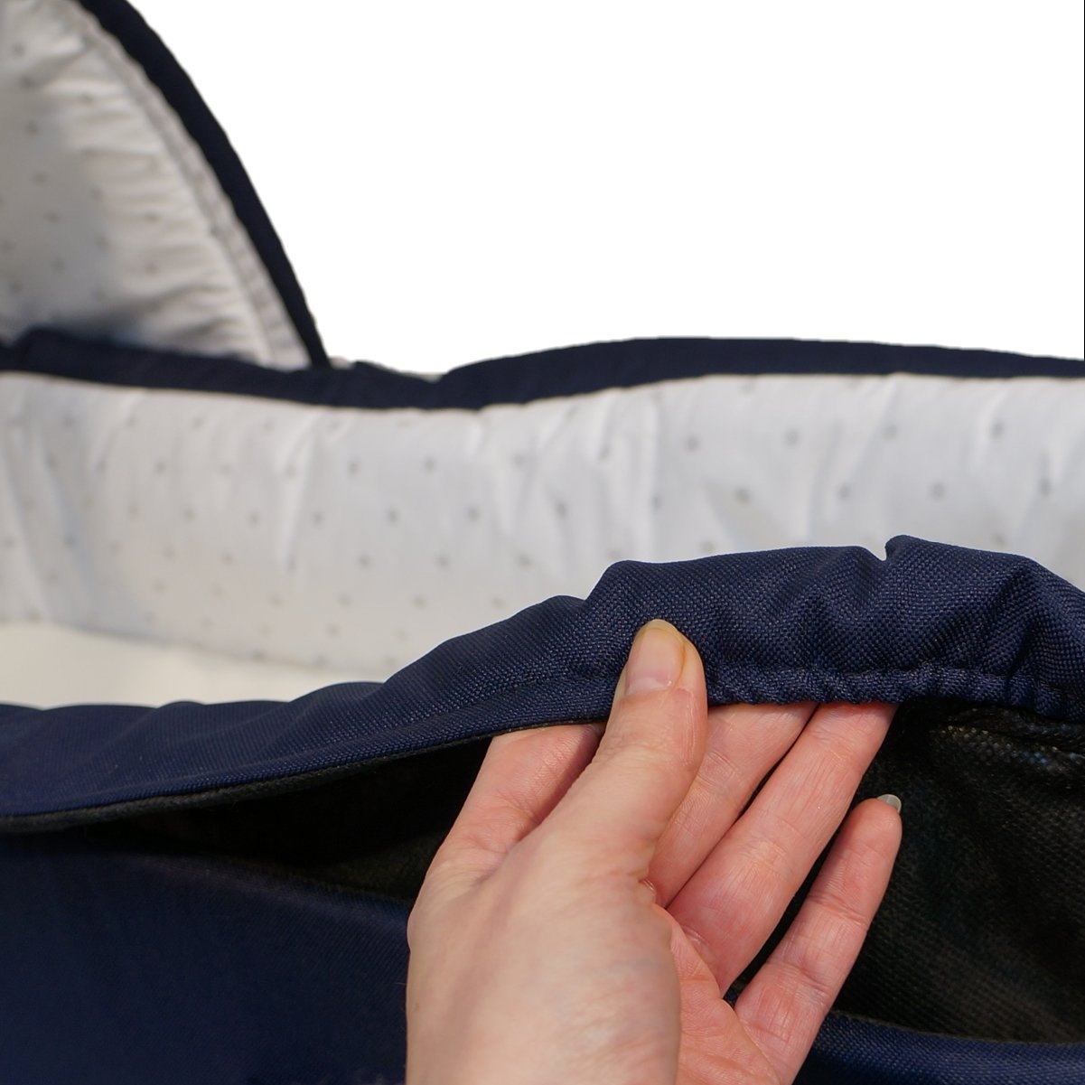 Eichhorn FT-lux-K043 Kinderwagen feste Tragetasche, Luxusvariante, Schwarz
