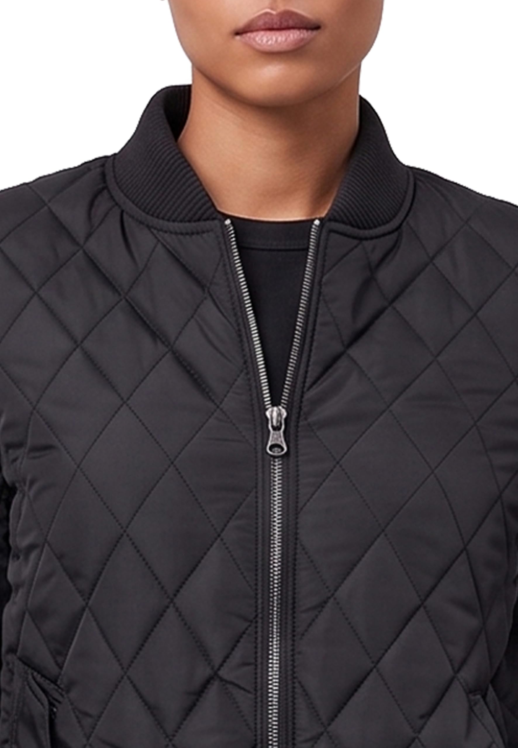 Urban Classics Damen Ladies Diamond Quilt Nylon Jacket