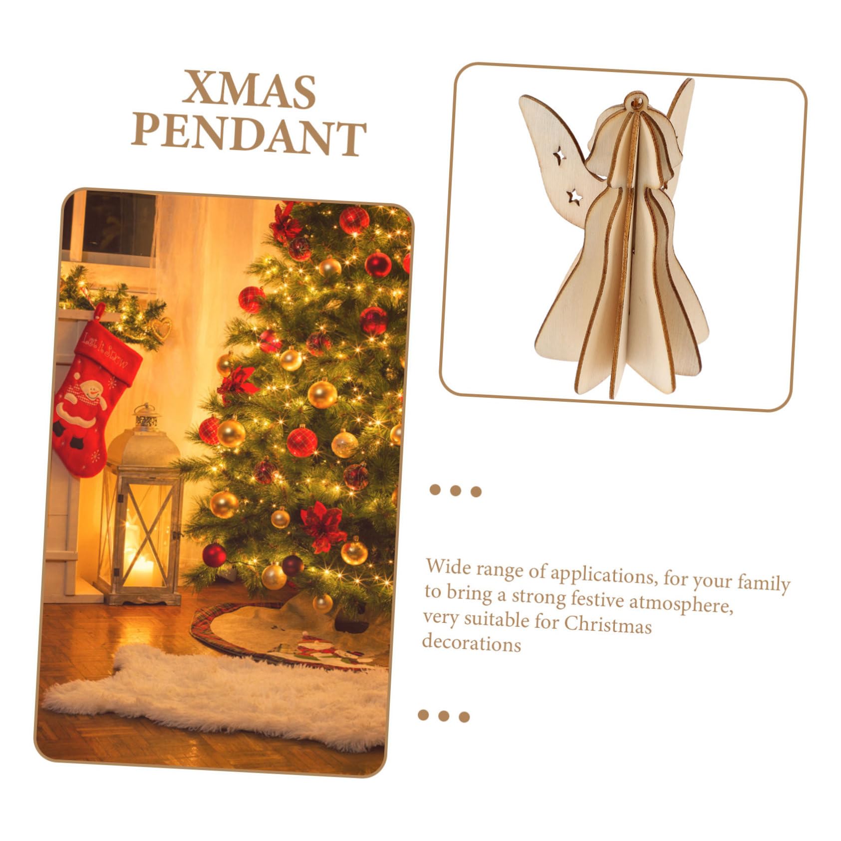 SEWACC 30pièces Ornements De Décorations Non Pour Pour Sapin De Et Décorations