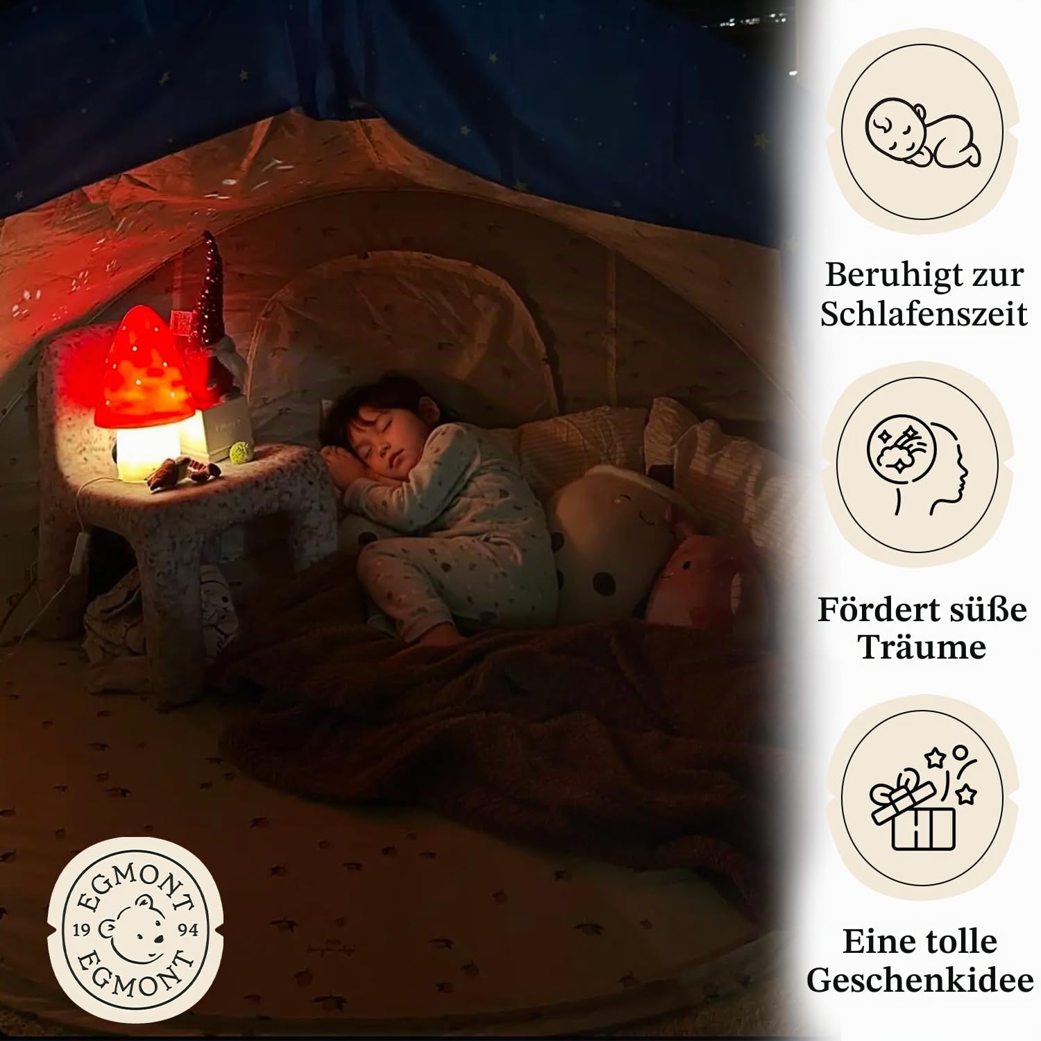 Egmont Toys Pilzlampe, Größe S