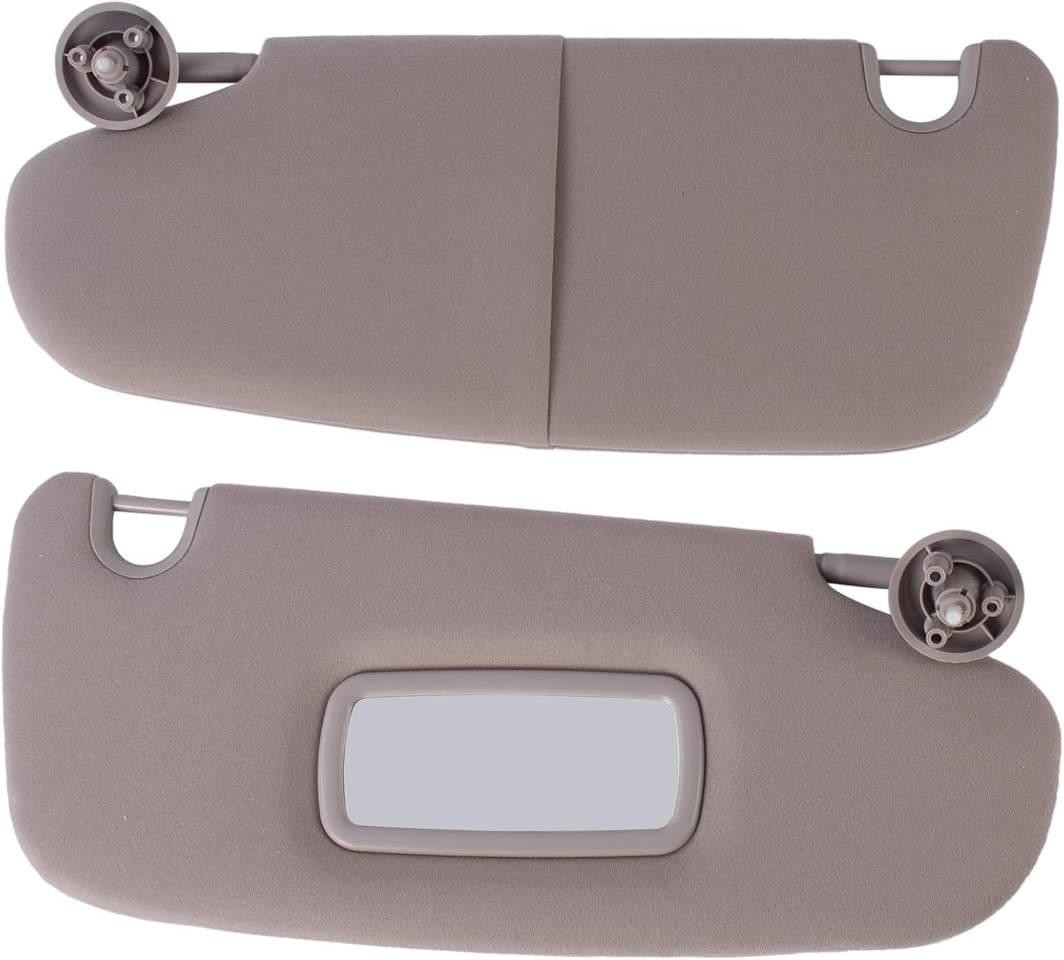 1 Pair Left Driver and Right Passenger Side Sun Visor Fit for Dodge Ram 1500 2500 3500 2002-2009 1CT11TL2AA 1CT18TL2AA