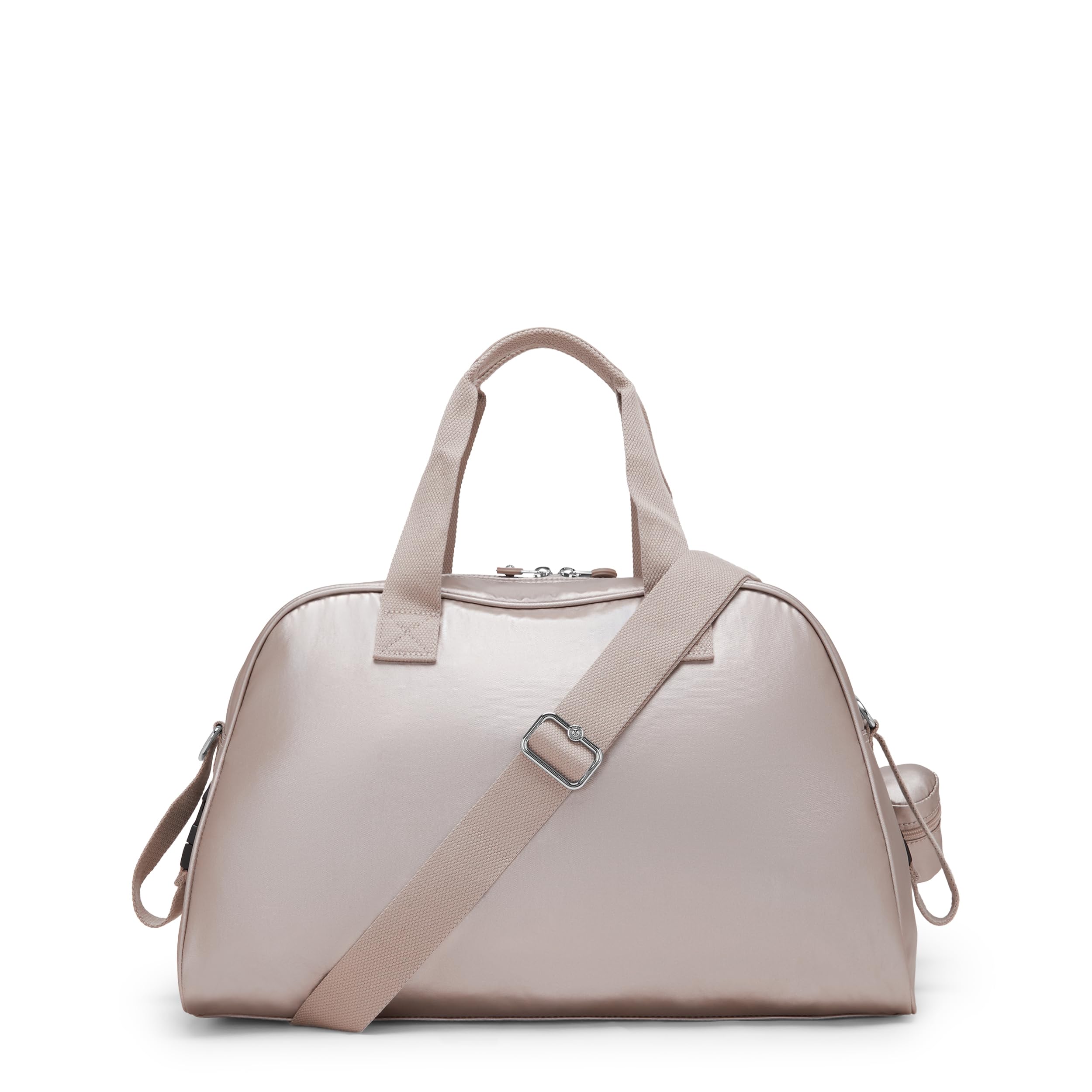 Kipling Camama Sac à Langer, Sac à Langer Léger avec Compartiments Multiples, Bandoulière Réglable & Matelas à Langer, Sac de Voyage Bébé Quotidien Pratique - Tiny Metal Glow