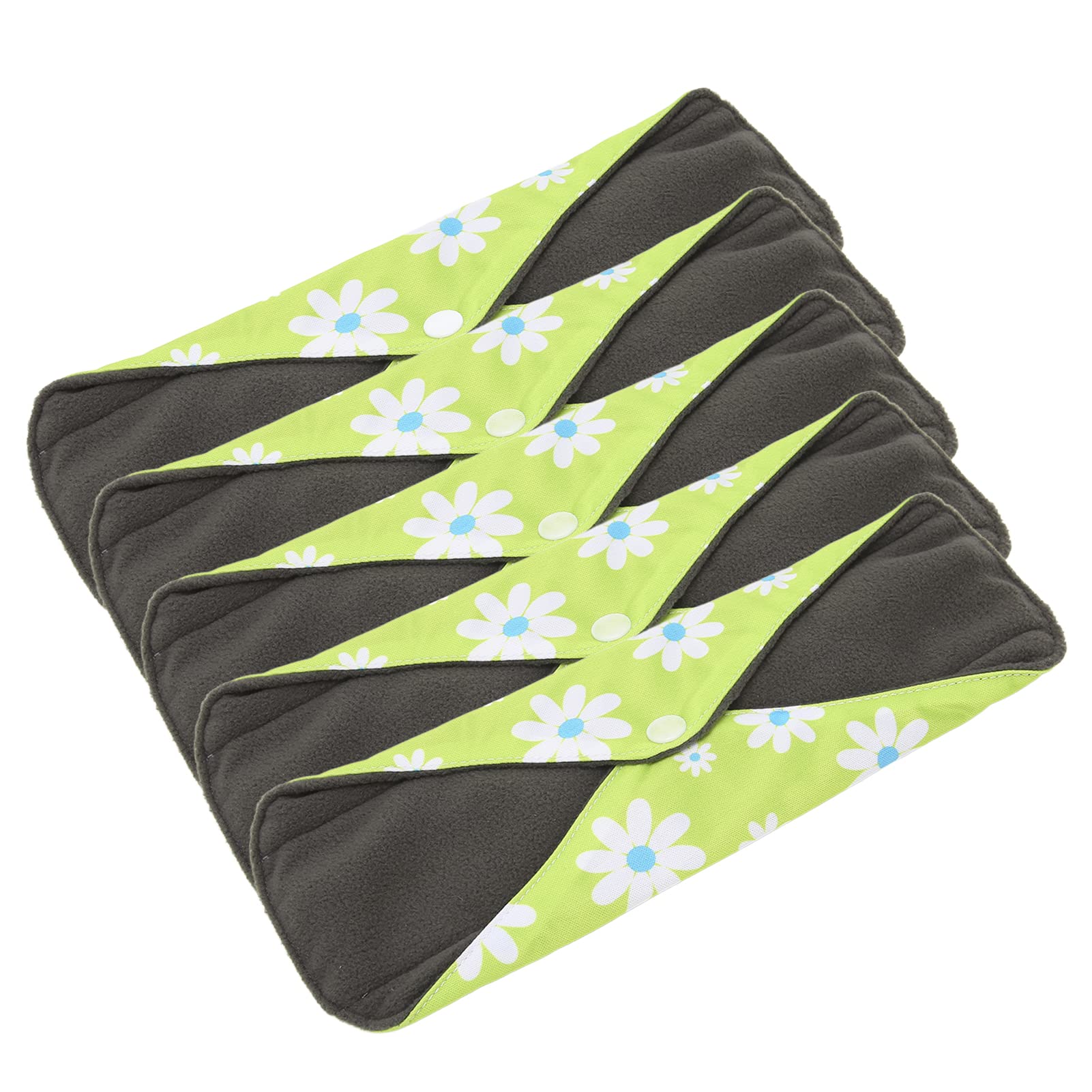 Almohadillas Menstruales Reutilizables, Almohadillas de Incontinencia Lavables, Almohadillas de Tela para el Período Menstrual para Mujeres (M02)