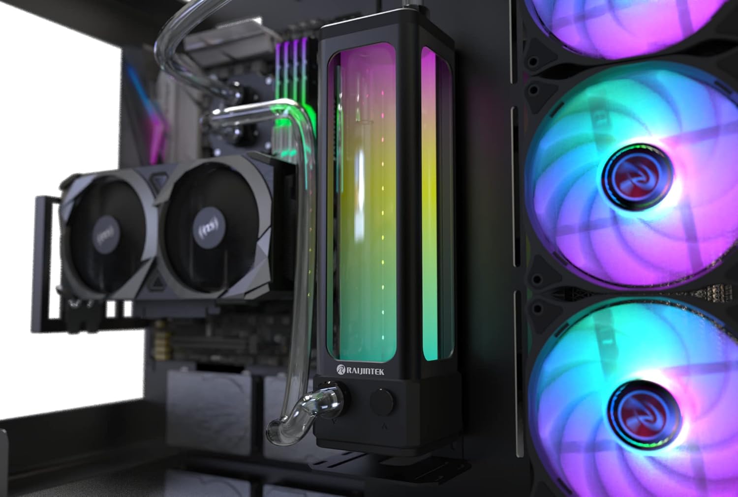 RAIJINTEK Scylla PRO CA360 Processeur Kit de refroidissement du liquide Multicolore