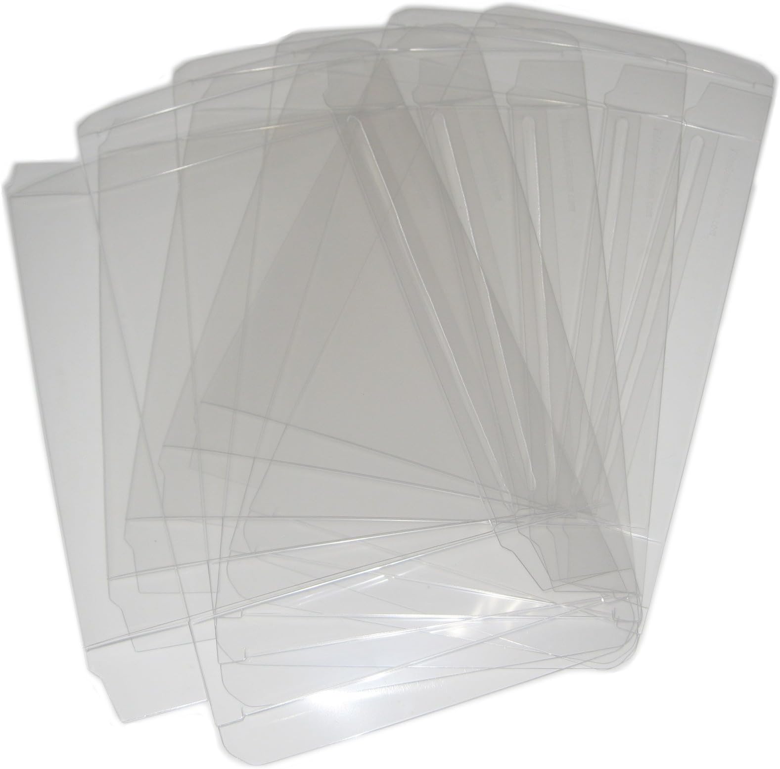 5 VGM Custom Clear Plastic Box Protectors for SNES N64 Boxed Games