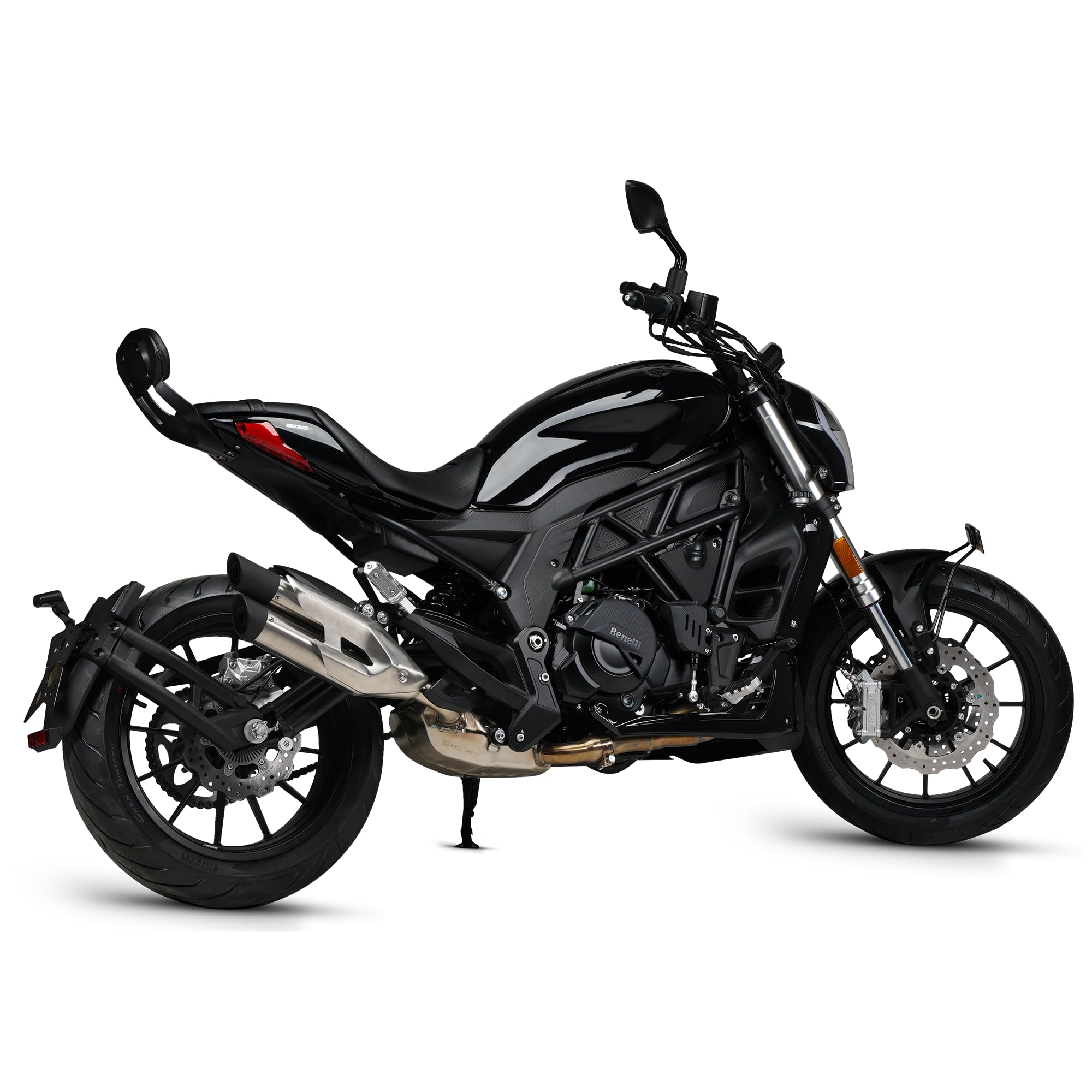 BENELLI 502 CrusierDual Channel Abs Motorcycles/Bike Glossy Black Booking for Ex-Showroom Price-image-11