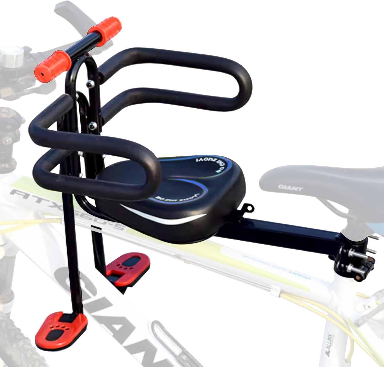 Child Seat for Electric Scooter with seat, Kid Seat Suitable for Electric Bicycle/Hybrid Cruiser Bicycles and City Bicycles, Suitable for Children 2~6 Years