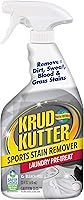 Krud Kutter Sports Stain Remover Laundry Pre-Treat 22 oz - Bleach-Free Cleaner for Mud, Grass, Sweat on Uniforms