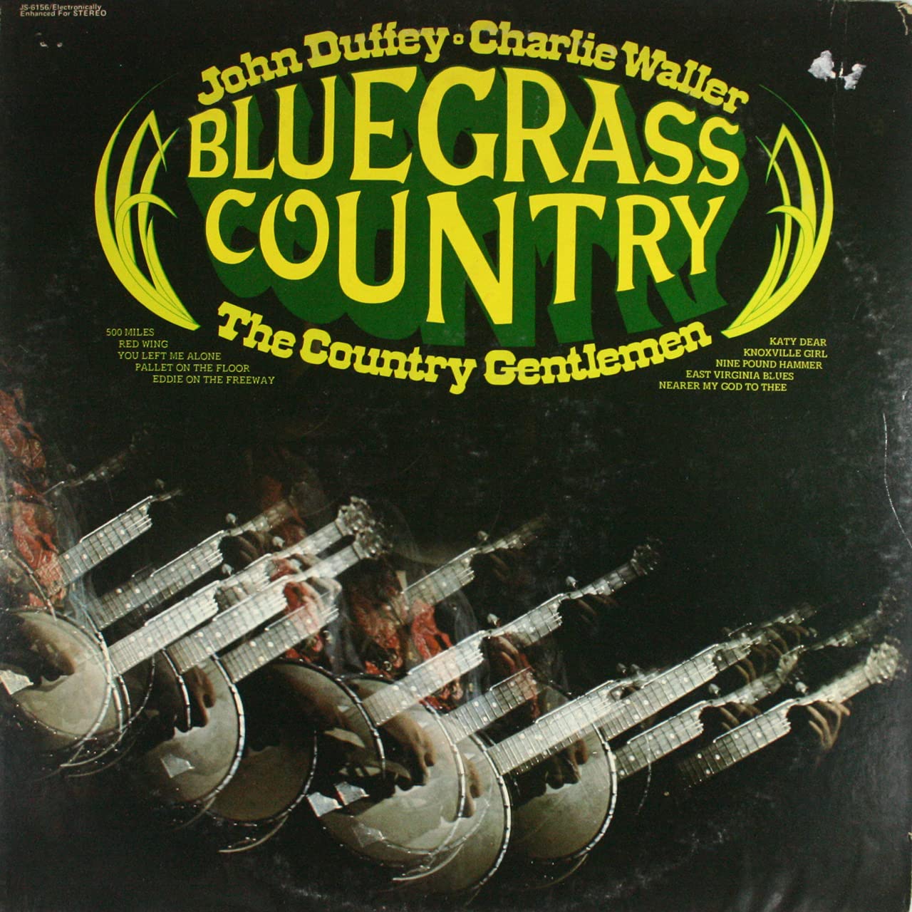 John Duffey, Charlie Waller and the Country Gentlemen: Bluegrass Country - LP Vinyl Record Album