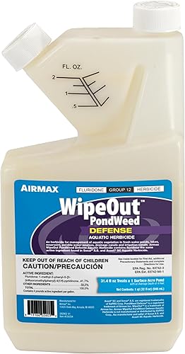 Miniatura 8 de Airmax Wipeout Pond Weed Defense, herbicidas y control de malezas acuáticas, controla la hierba de pato y otras vegetaciones sumergidas y flotantes