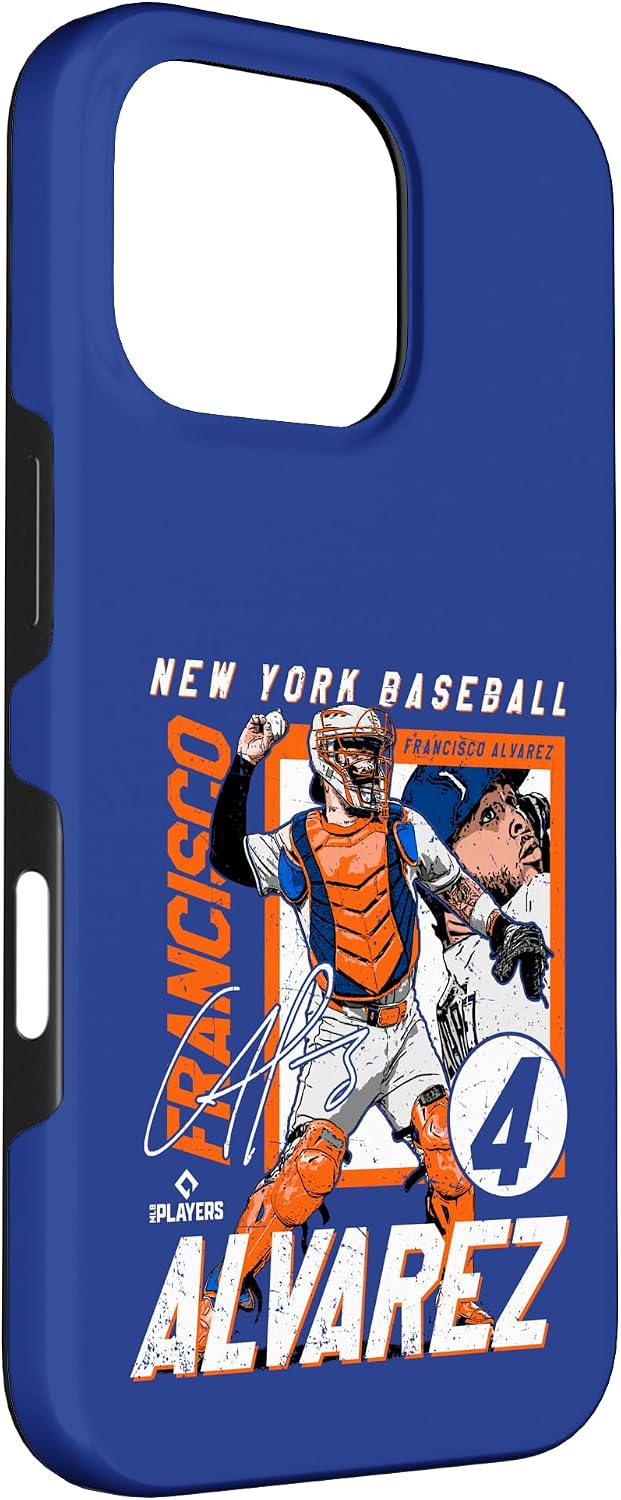 Francisco Alvarez | New York M Baseball Player | MLBFAL203M Case for iPhone 16 Pro
