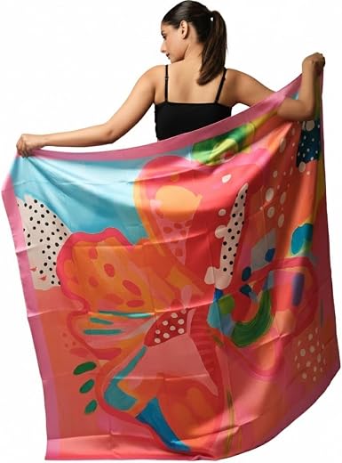 Covera Pina Colada Printed Sarong for Women | Lightweight Beach Wrap Skirt | Quick-Dry Swim Cover-Up for Bikini &amp; Swimsuit...