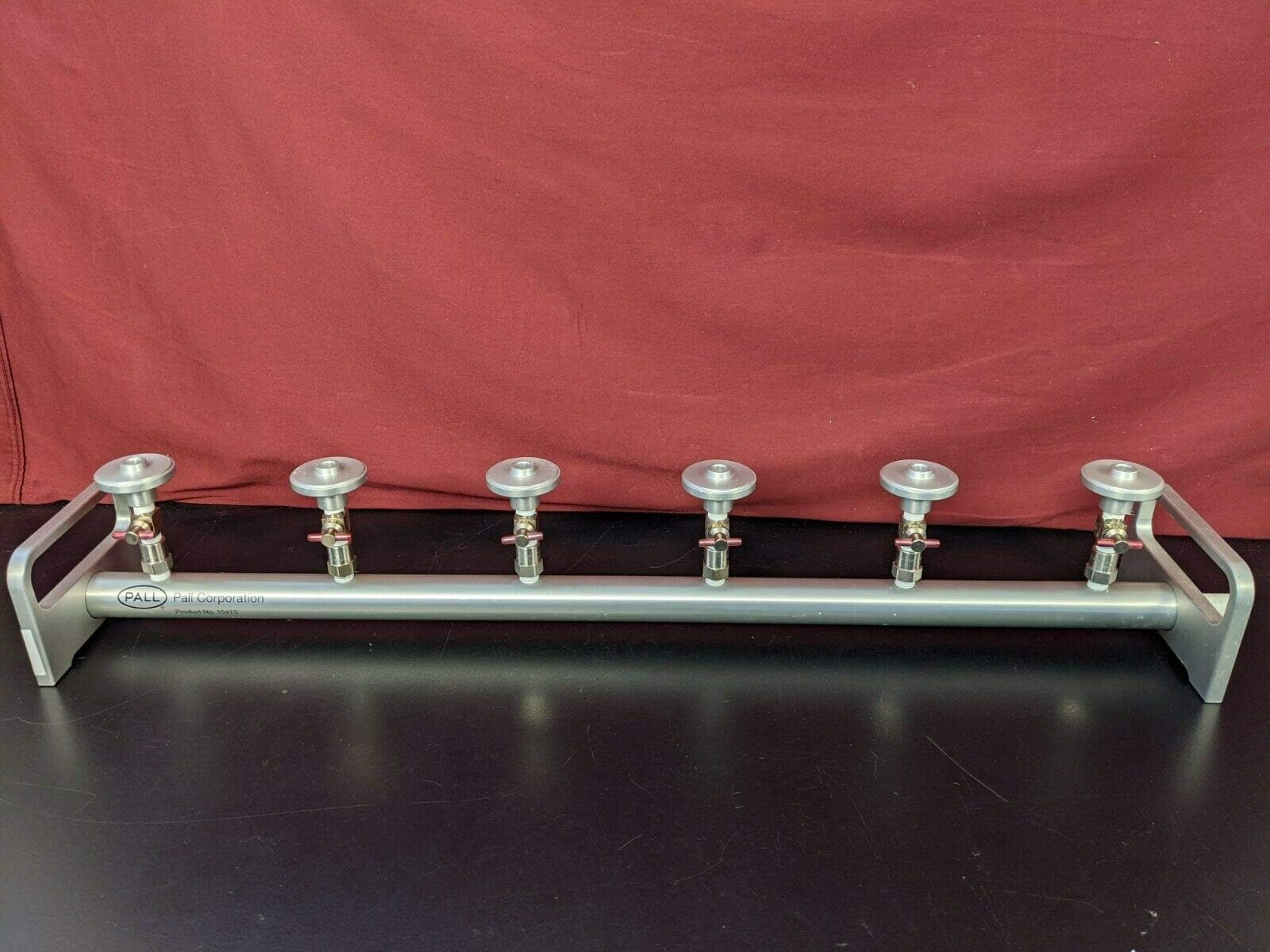 PALL 15413 Aluminum MicroFunnel Filter Funnel Manifold, 6-Place