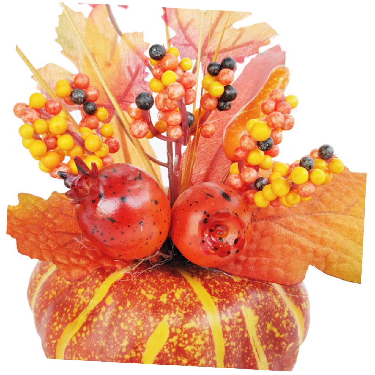 TOPBATHY 6 STK Kürbis- Ahornblatt-Girlande Riesiger Gefälschter Kürbis Künstliche Kürbisdekoration Halloween Kürbis Dekorationen Ornamente Halloween-kürbis-Ornament Laternendekor