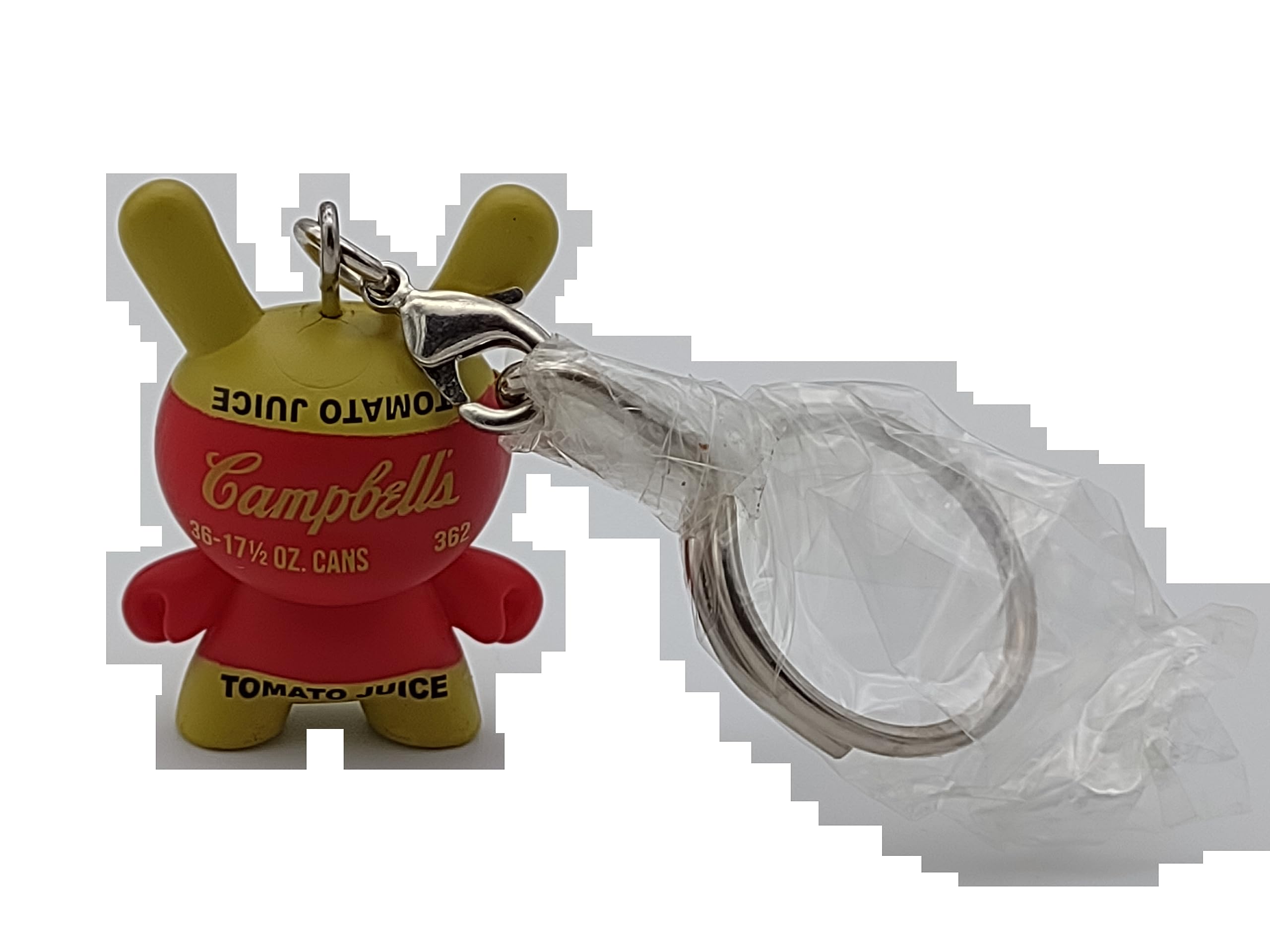 KidrobotAndy Warhol Dunny Campbell's Box 1.5" Vinyl Keychain