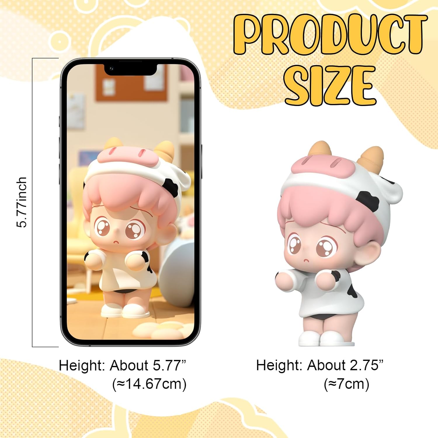 Silipull Adorable Creatures' Fantasy Land Series Figures, Mini Blind Box, Random Design Action Figures, Collectible Toys Home Decor, Birthday Graduation Gifts, Cute Desk Accessories, Single Box