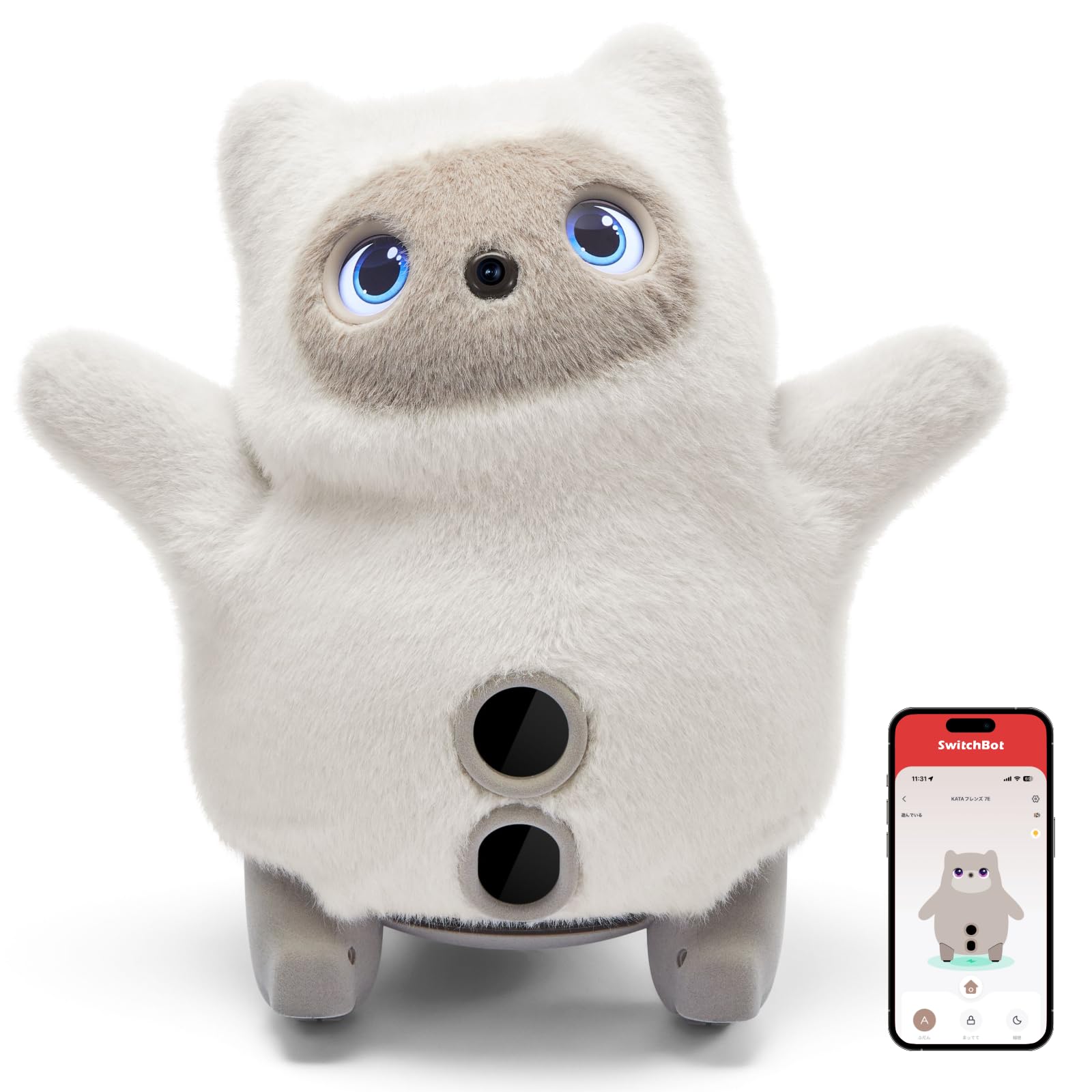 KATAフレンズ SwitchBot社製 ニコ AIロボット LOVOT Amazon.co.jp: SwitchBot KATAフレンズ AI ペット ロボット - 感情が