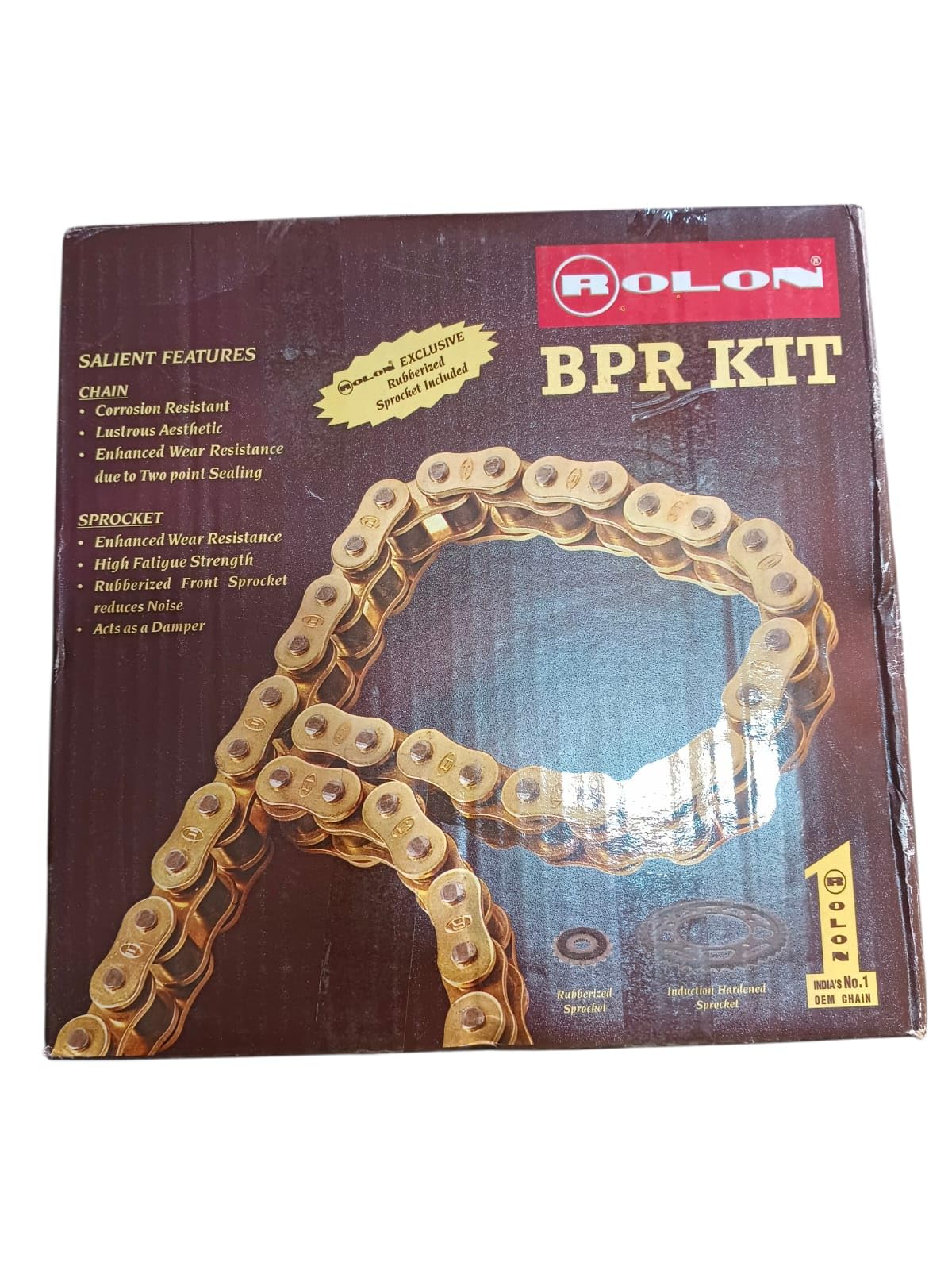 Chain Sprocket Compatible with 2021 Classic 350 CC Reborn, Size 104L/15T/42T(6H), Durable Replacement Part-image-45