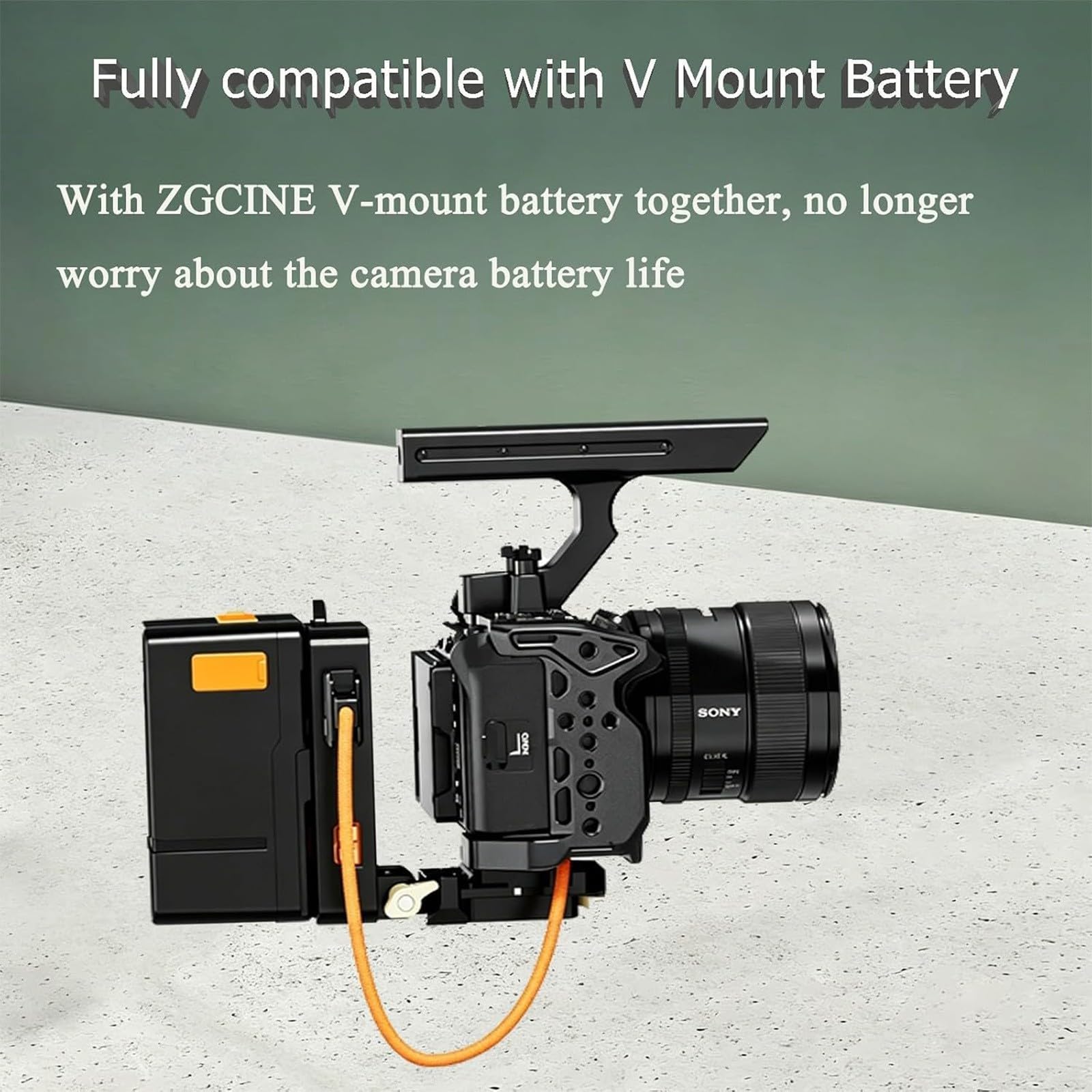 ZGCINE D-Tap to NP-FZ100 Dummy Battery for Sony, Connecteur D-Tap Rotatif à 180°, Sortie Régulée 8.4 V, Compatible avec Sony A7IV A7III A7SIII A7RV A7C II A6700 FX3 FX30 ZV-E1 ZV-E10II A1 A9III A9II