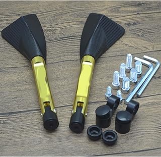 Motorrad Rückspiegel Spiegel Fit für Aprilia MANA Shiver 750 900 Shiver/GT DORSODURO 750 1200 Aluminium CNC Motorradseitig...