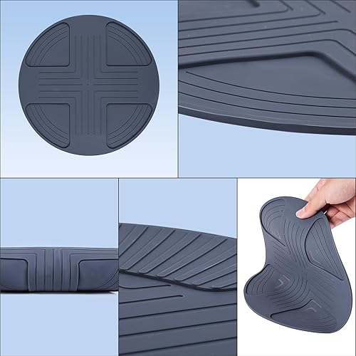 Miniatura 5 de 2 salvamanteles de silicona para freidora de aire Ninja Crispi, alfombrillas antideslizantes resistentes al calor para freidora de aire Ninja