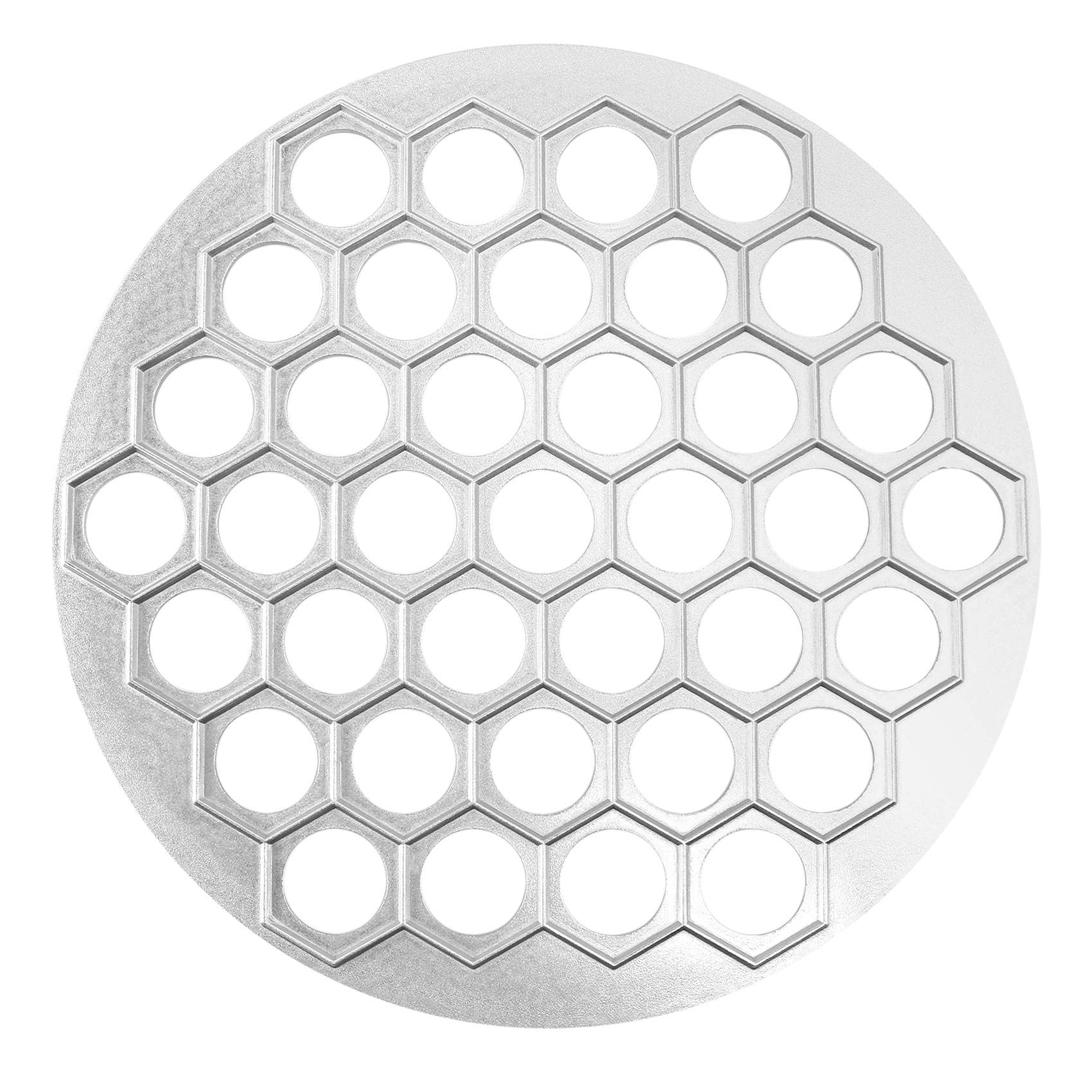 Otueidnsy Household Dumpling Mould Skin Manual Dumpling Magic Tool Dumpling Skin Round Shape Model Aluminium Alloy