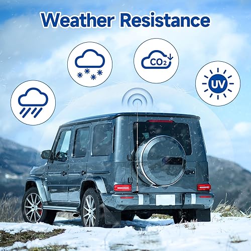 Miniatura 4 de Bingfu Antena de radio de jamón móvil de 62 pulgadas de alta ganancia VHF UHF Banda dual 144 430MHz Montaje en labio Antenas antioxidantes PL259