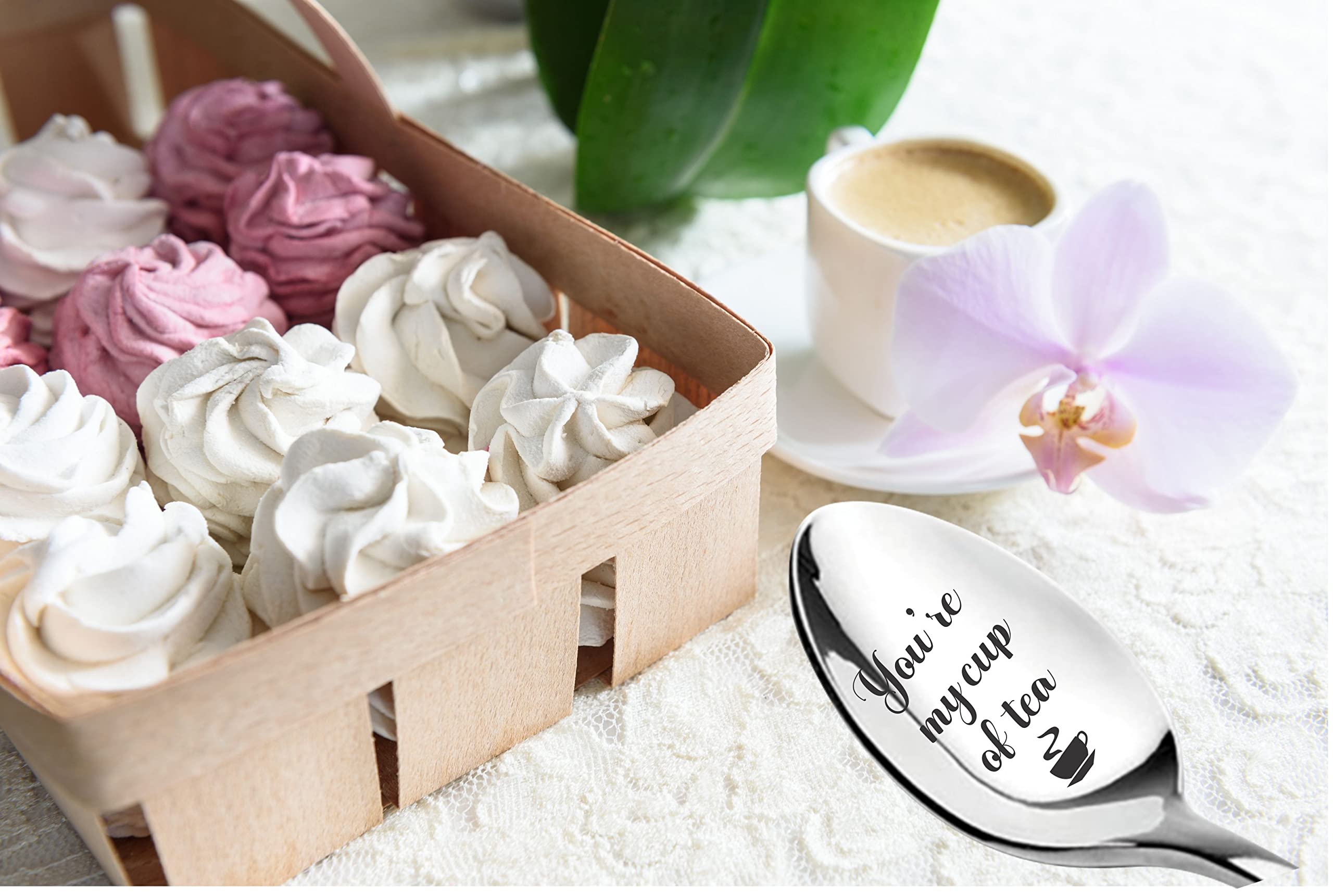 Ensemble De Cuillères à Café Pour Couples, Cadeaux Pour Femme