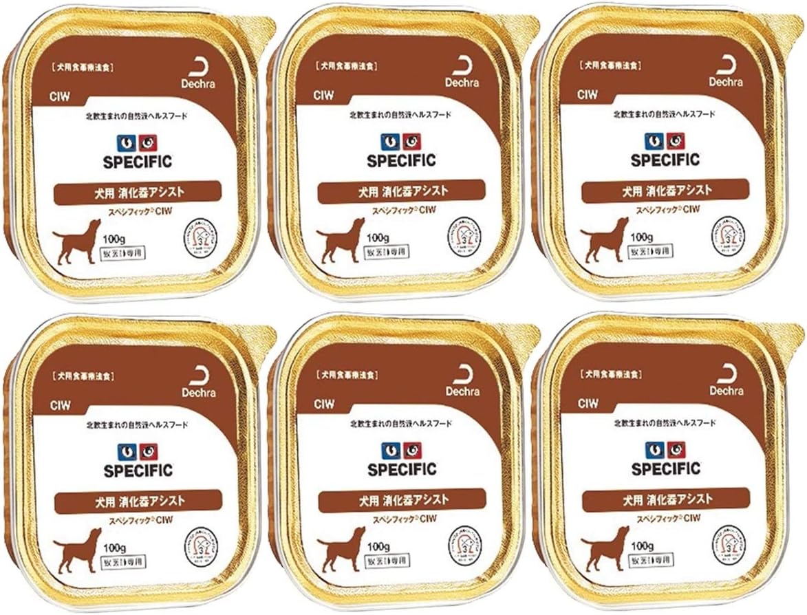 Amazon スペシフィック Ciw 犬用 消化器アシスト 100g 6 スペシフィック ウェット 通販