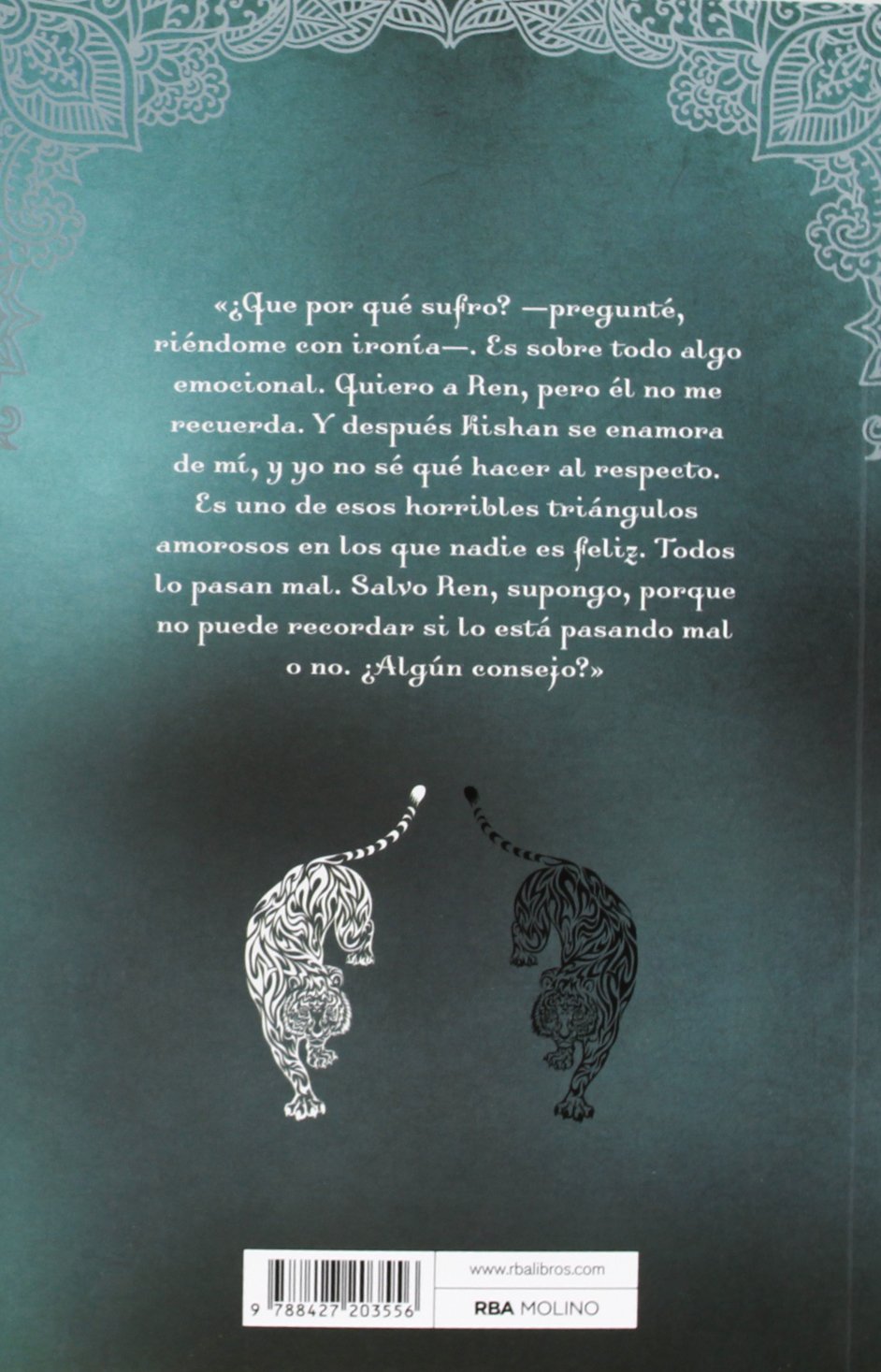 EL VIAJE DEL TIGRE (Ficción Young Adult)