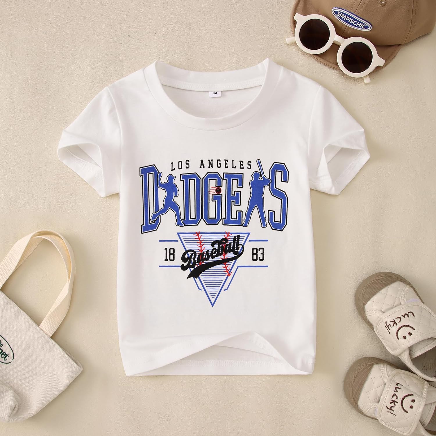Toddler Baseball Shirt for Boys Girls Baseball Team Base Ball Fans Lover Outfit Kids Game Day Short Sleeve Tee Tops - Image 6