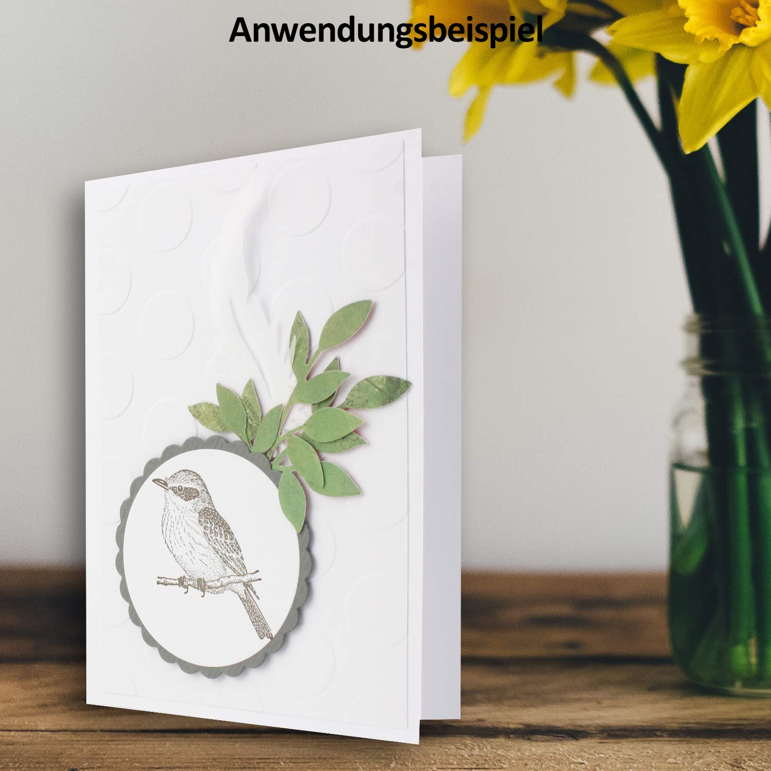 50x DIN B6 folding card Set including envelopes in bright white, 120 x 170 mm, ideal for invitation cards wedding, baptism - Image 3
