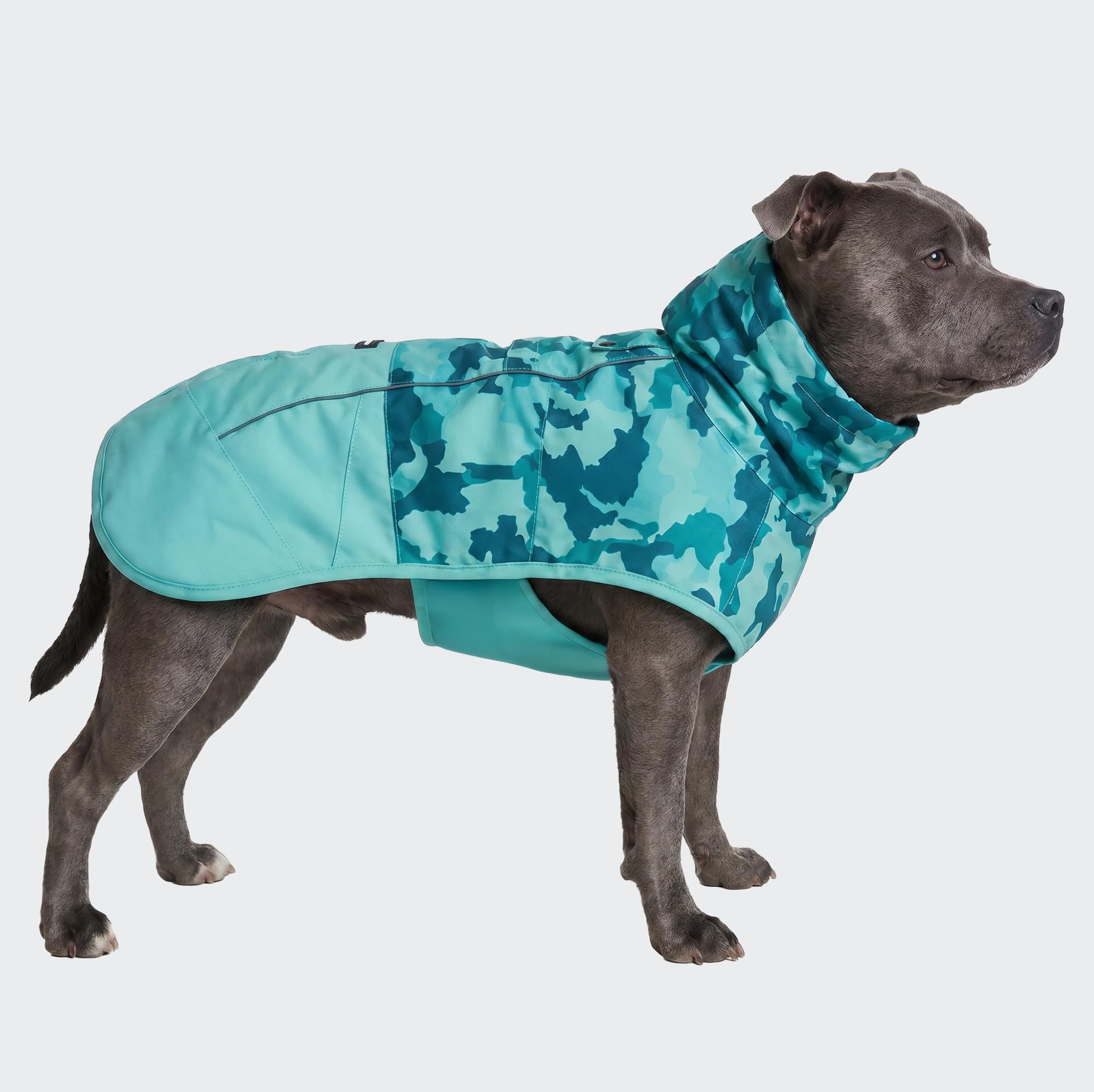 Spark Paws Dog Raincoat - Waterproof Rain Jacket w/Hood, Full Coverage