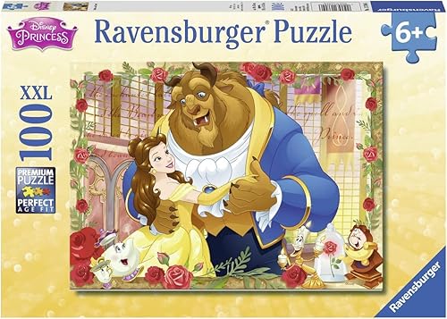 Ravensburger Disney Princess Belle & Beast Puzzle Set (100 piezas)